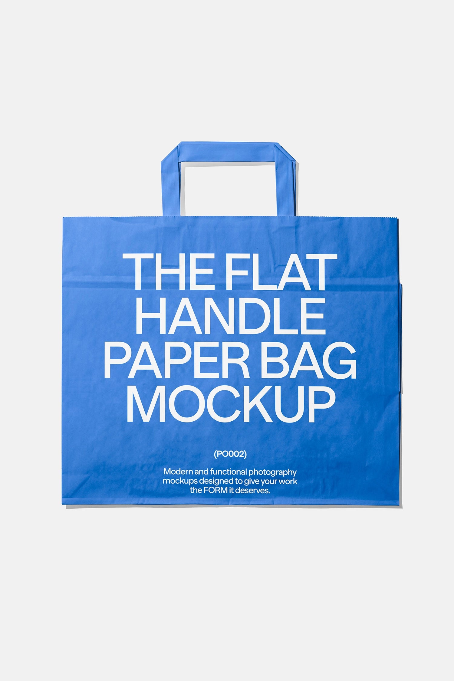 Paper Bag Mockup PO002 Just Form Mockups
