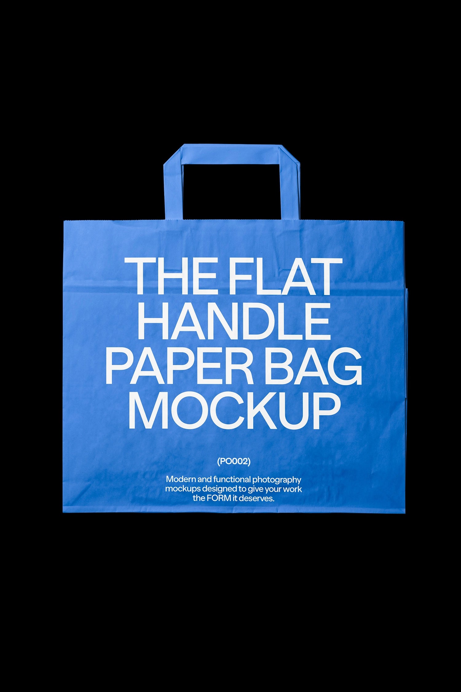 Paper Bag Mockup PO002 Just Form Mockups