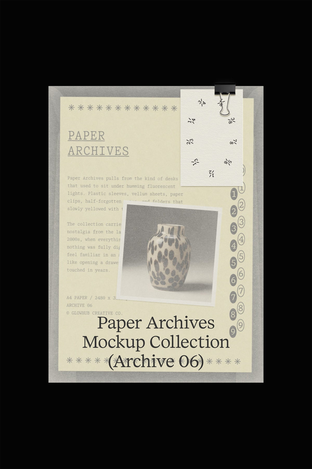 Vellum Envelope Mockup • Paper Archives 06 Glowhub Creative Co.