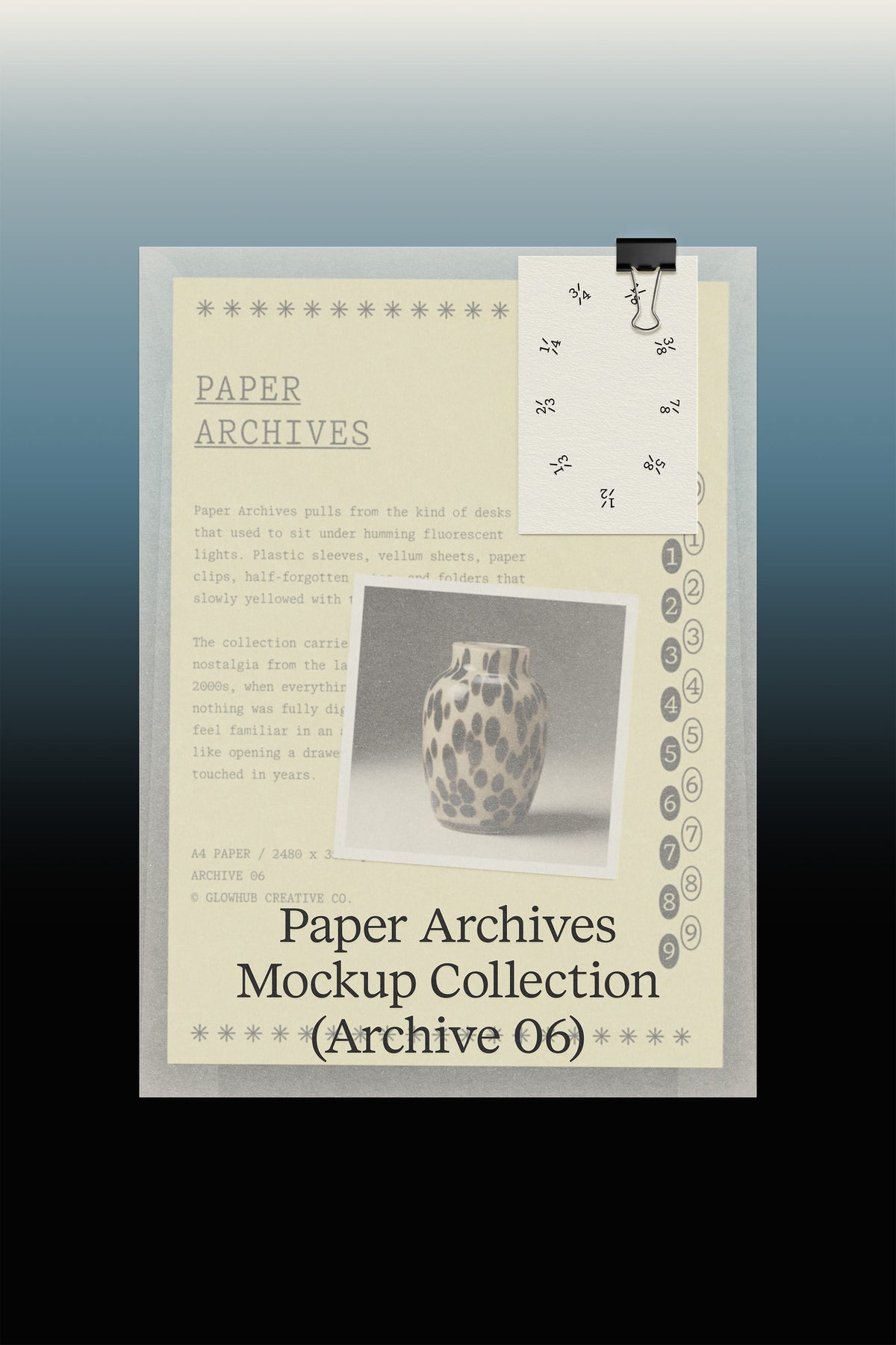 Vellum Envelope Mockup • Paper Archives 06 Glowhub Creative Co.
