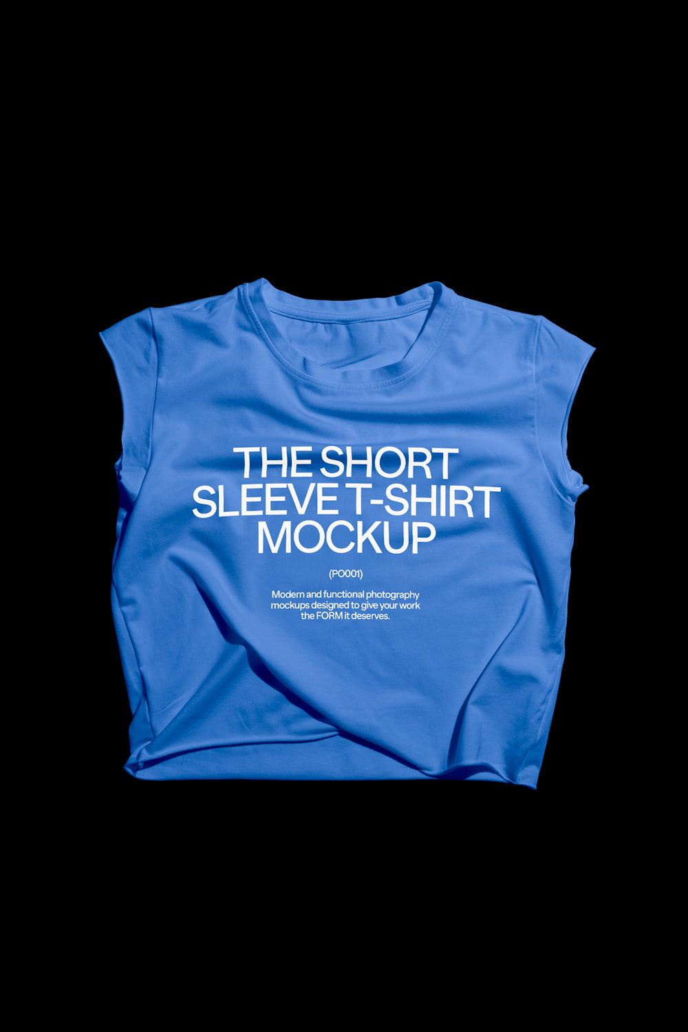 T-Shirt Mockup PO001 Just Form Mockups