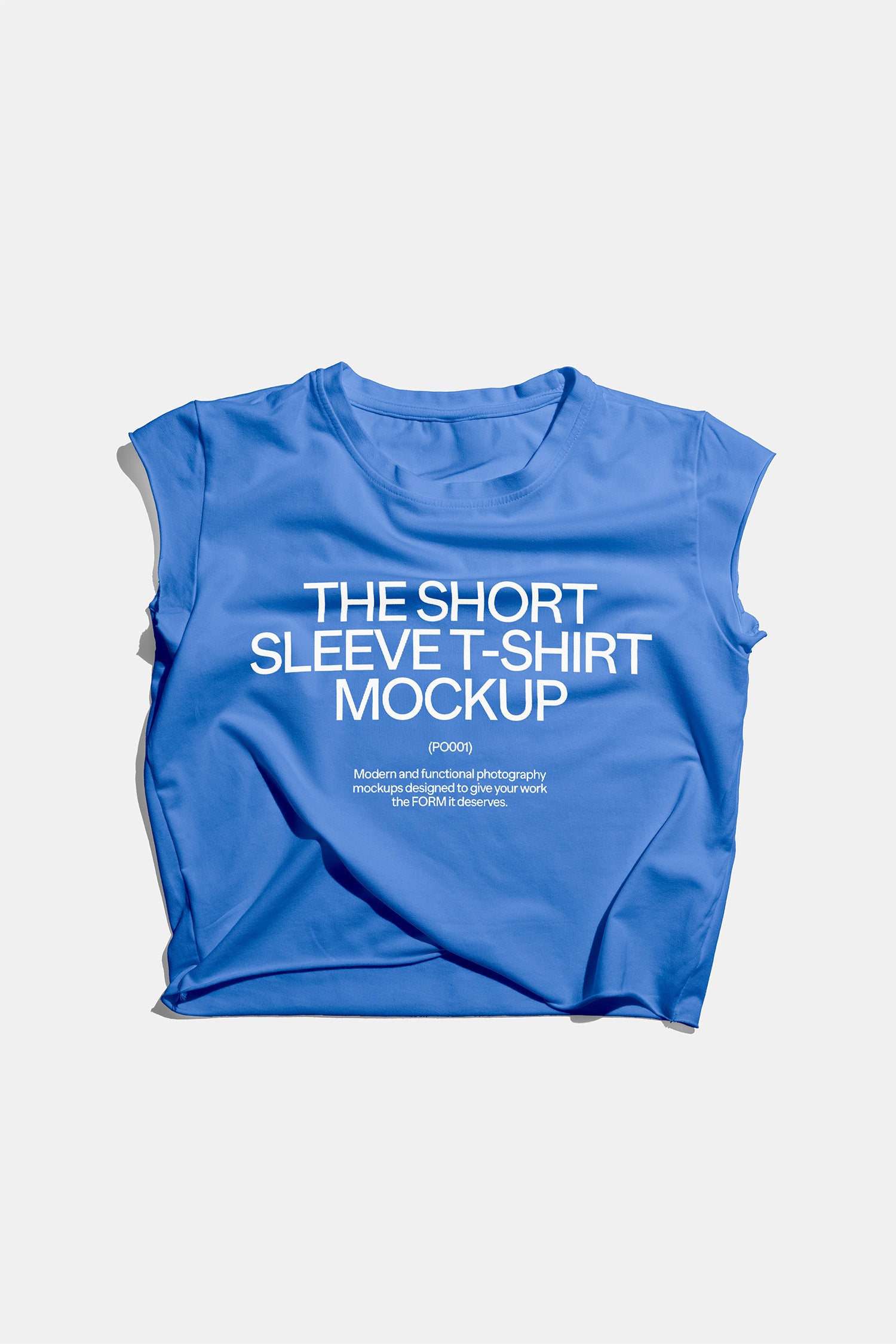 T-Shirt Mockup PO001 Just Form Mockups