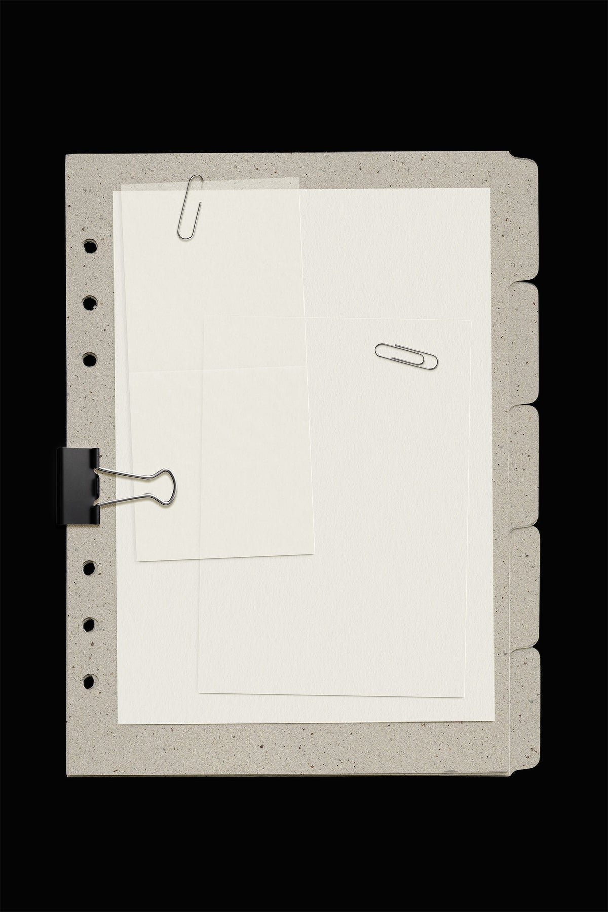Stationery Files Folder Mockup • Paper Archives 08 Glowhub Creative Co.