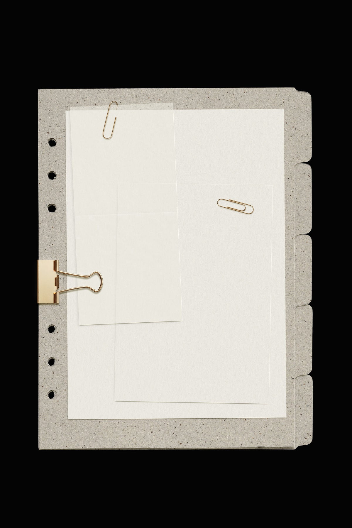 Stationery Files Folder Mockup • Paper Archives 08 Glowhub Creative Co.