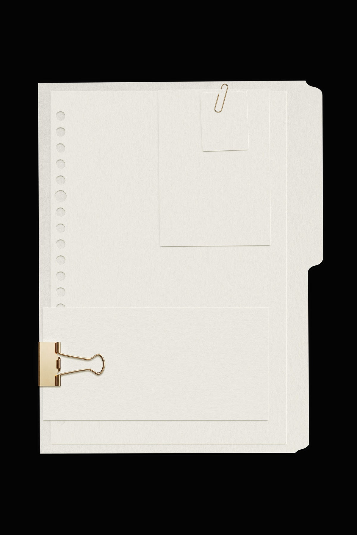 Stationery Files Folder Mockup • Paper Archives 10 Glowhub Creative Co.