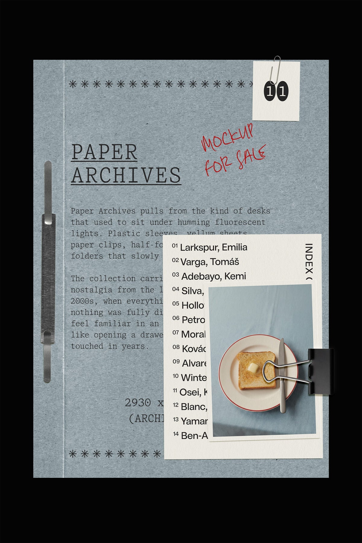 Stationery Files Folder Mockup • Paper Archives 11 Glowhub Creative Co.