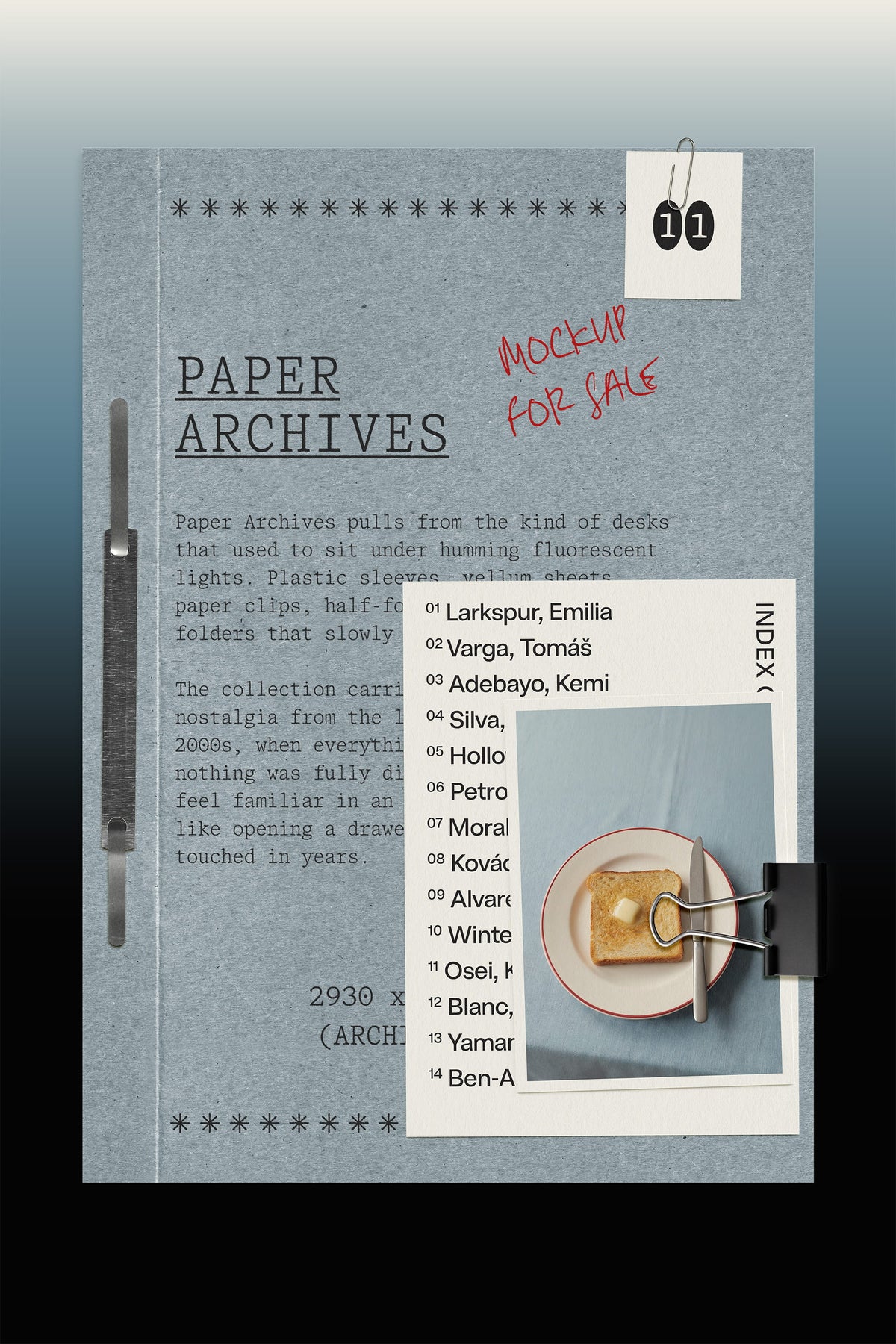Stationery Files Folder Mockup • Paper Archives 11 Glowhub Creative Co.