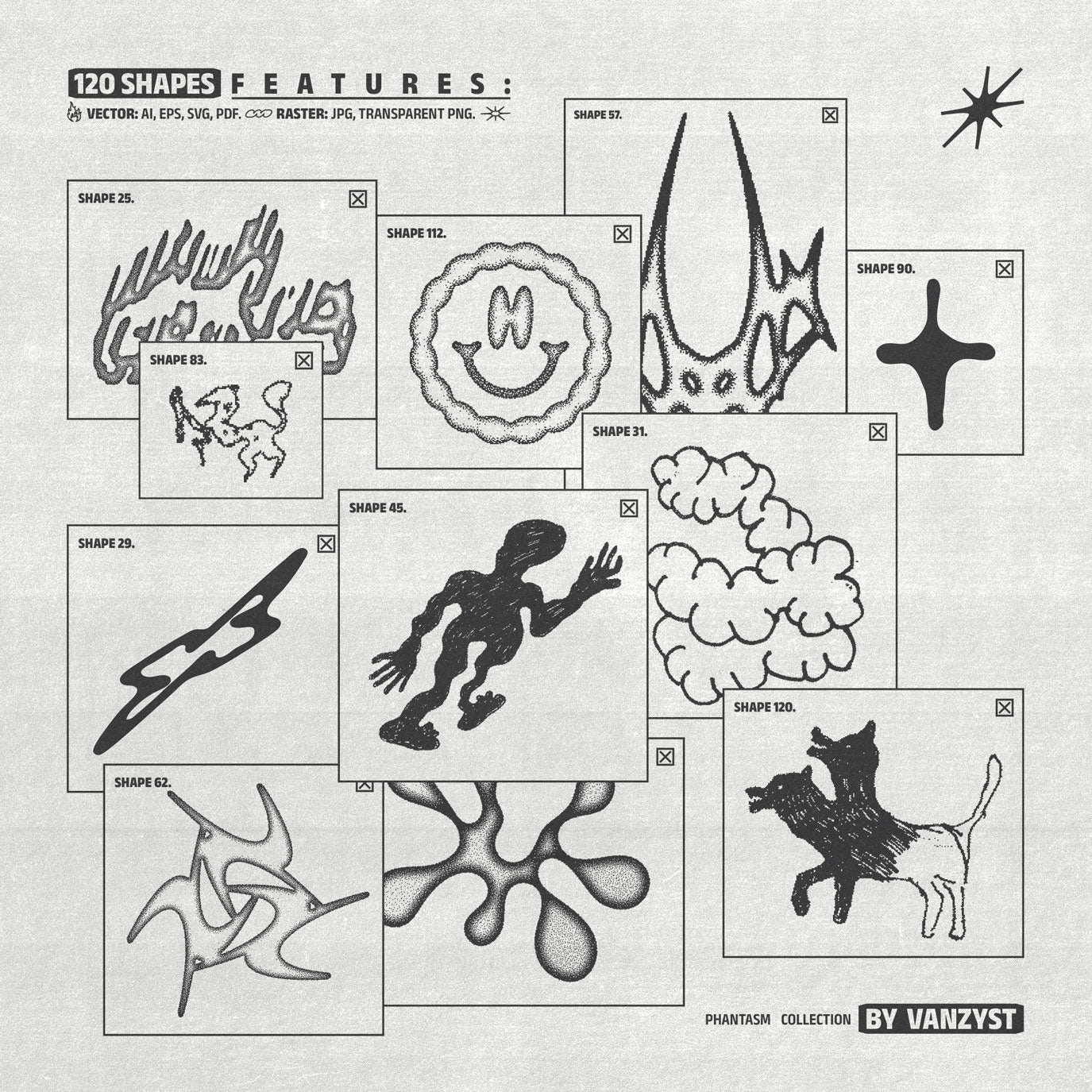 120 Phantasm Graphic Pack Vanzyst