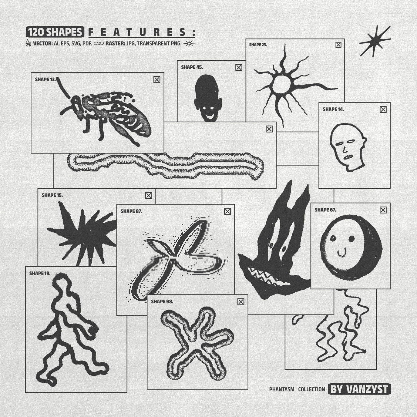 120 Phantasm Graphic Pack Vanzyst