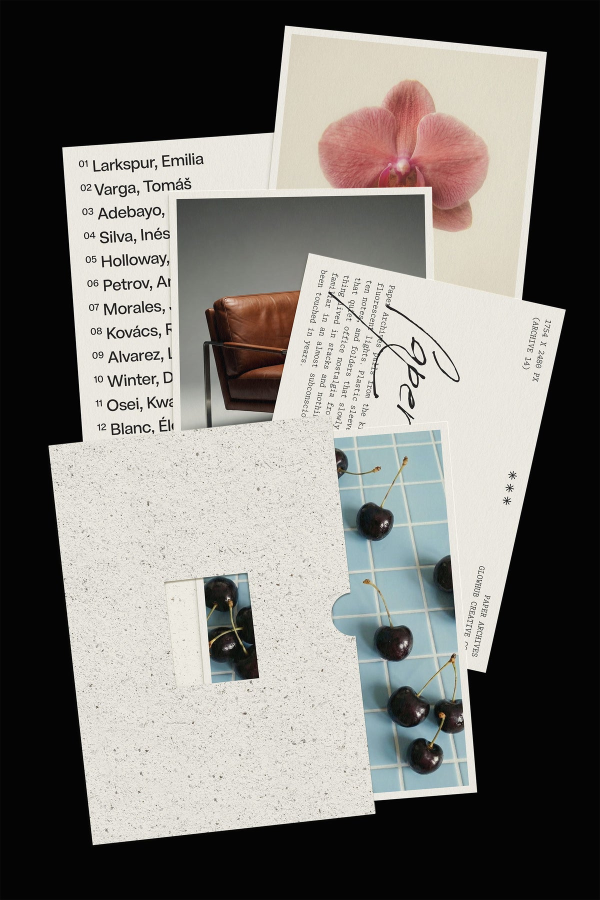 Stationery Set Mockup • Paper Archives 14 Glowhub Creative Co.