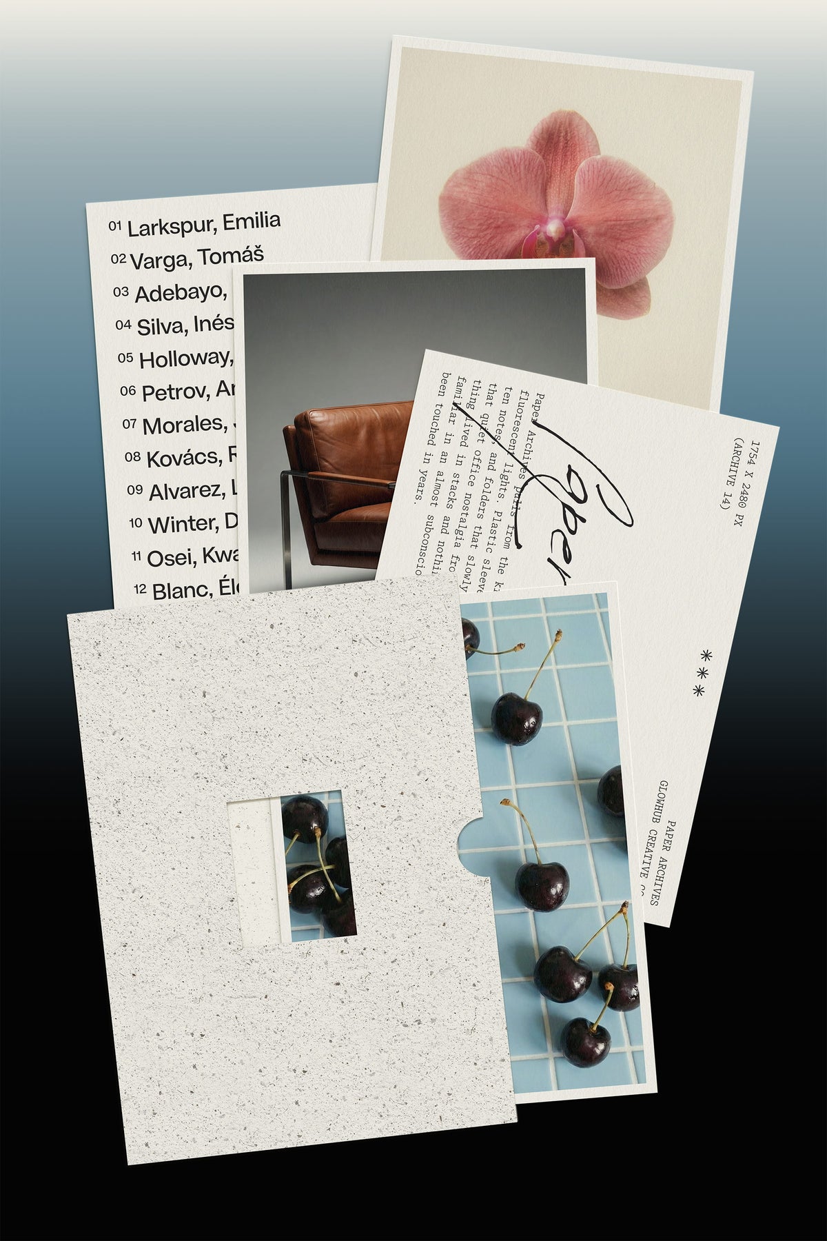 Stationery Set Mockup • Paper Archives 14 Glowhub Creative Co.