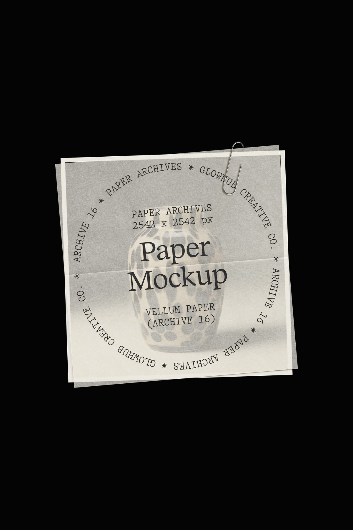 Stationery Set Mockup • Paper Archives 16 Glowhub Creative Co.