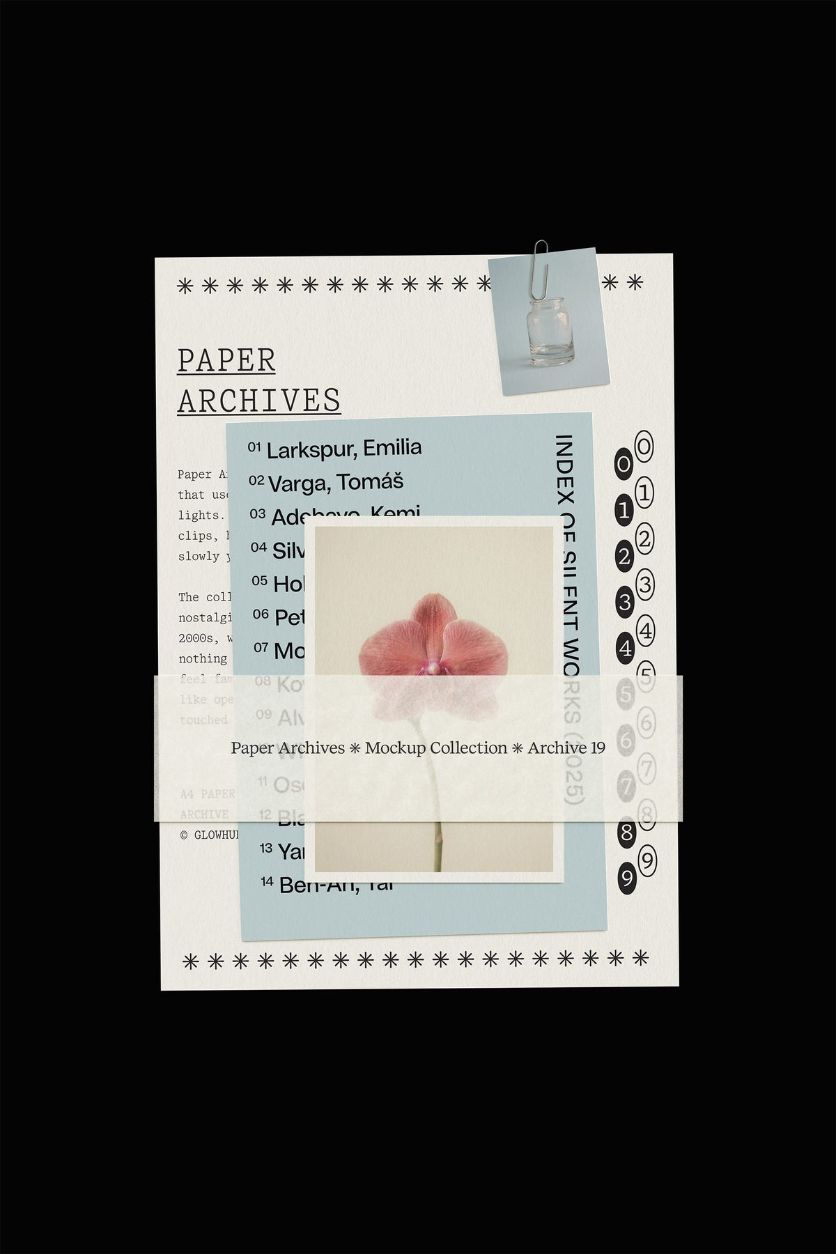 Stationery Set Mockup • Paper Archives 19 Glowhub Creative Co.