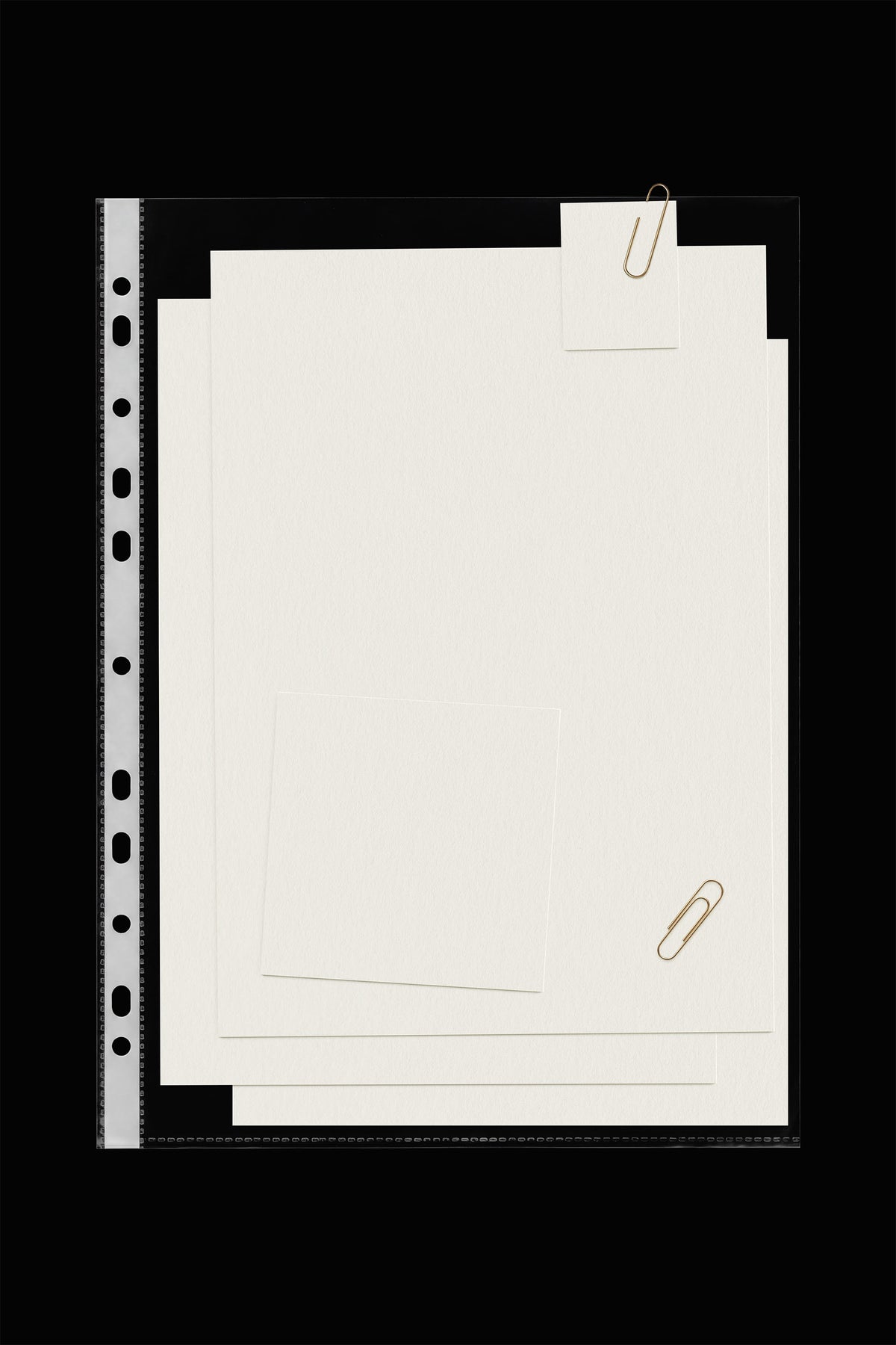 Plastic Sheet Mockup • Paper Archives 30 Glowhub Creative Co.