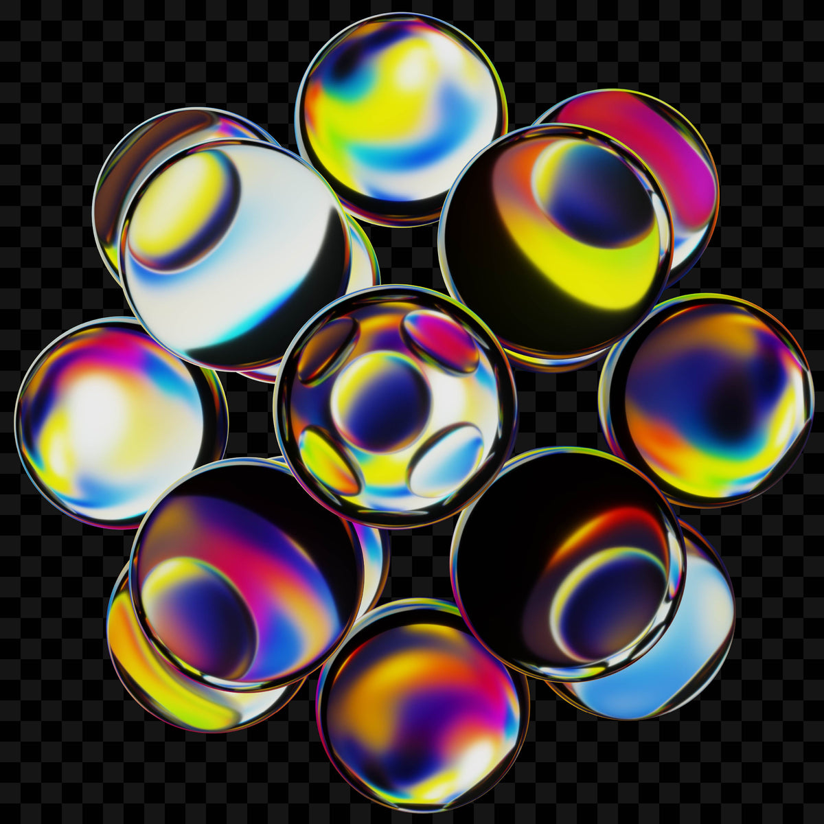 3D Gradient Glass Renders Asset Pack (Vol.2) Jason Santos