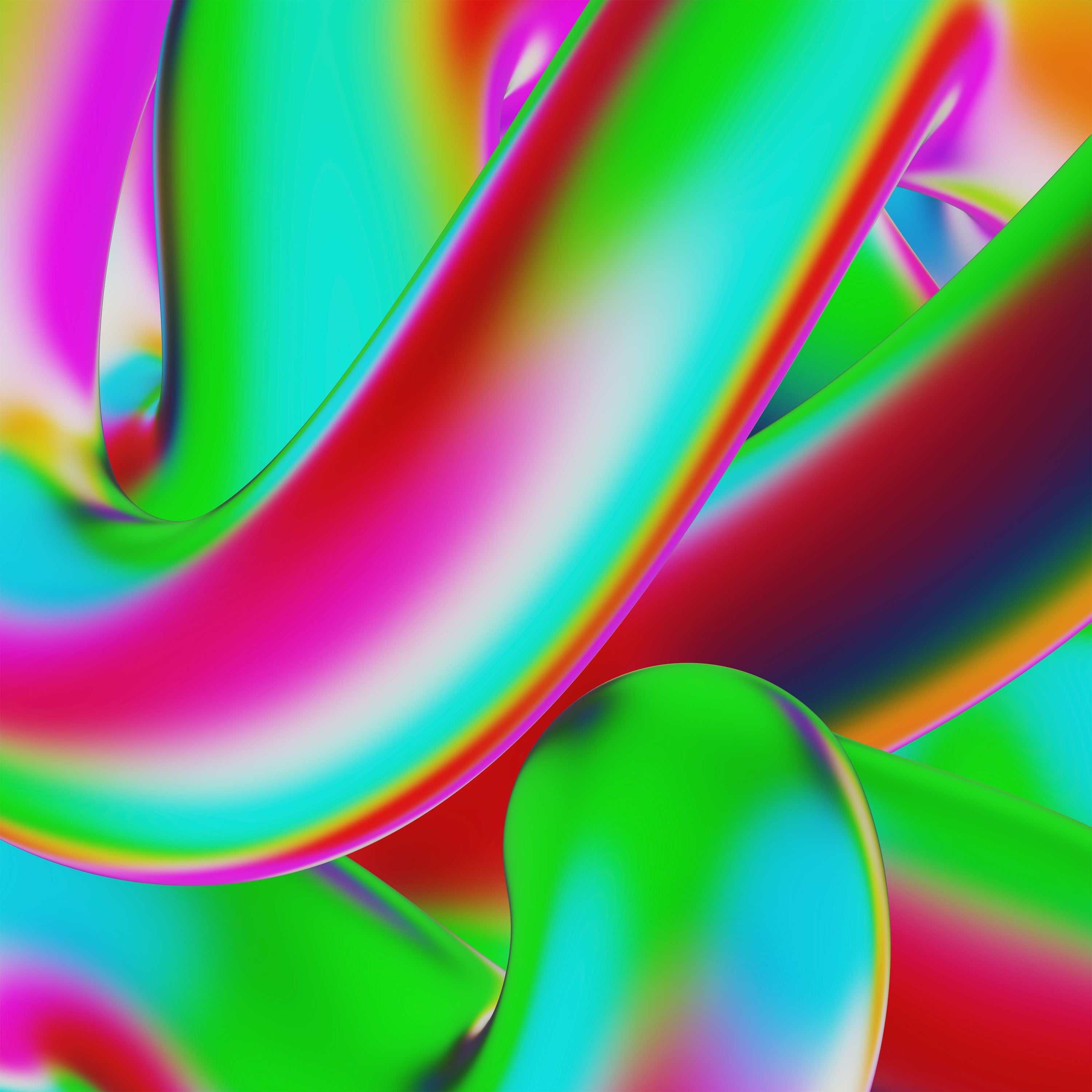 Just Gradient (Vol.12) 3D Ribbon Textures Jason Santos