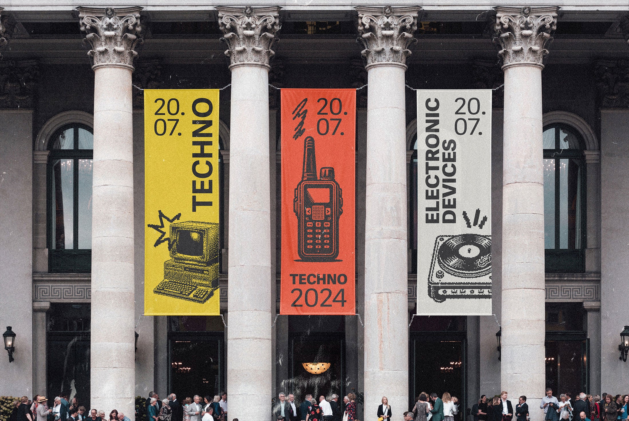 8-Bit Art. Pixelated Graphic Pack Vanzyst