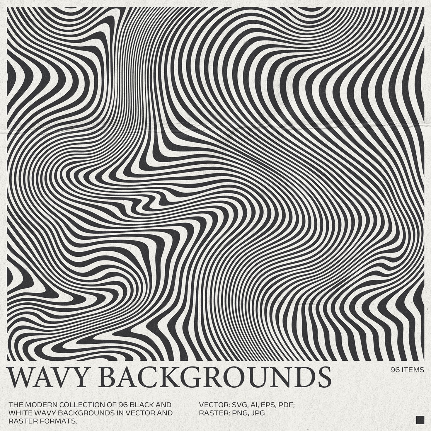 96 Retro Wavy Backgrounds