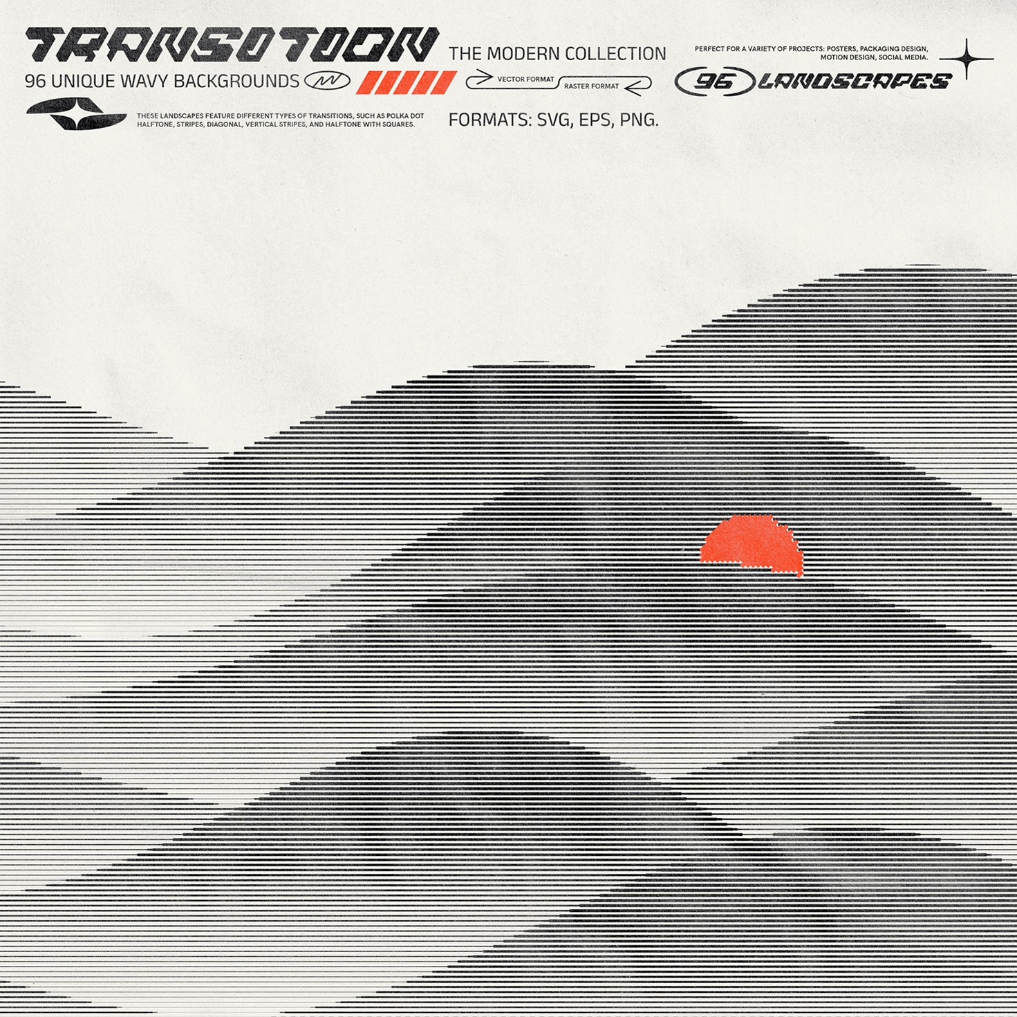 96 Wavy Transition Landscapes