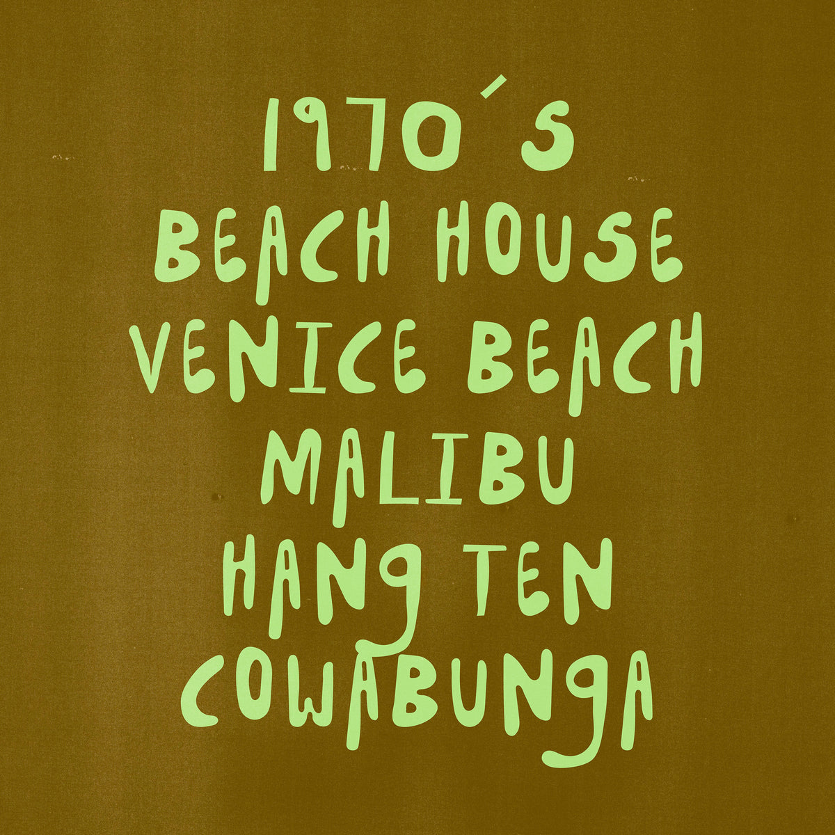 Bungalow Hand Drawn Surf Font Victoria Strukovskaya
