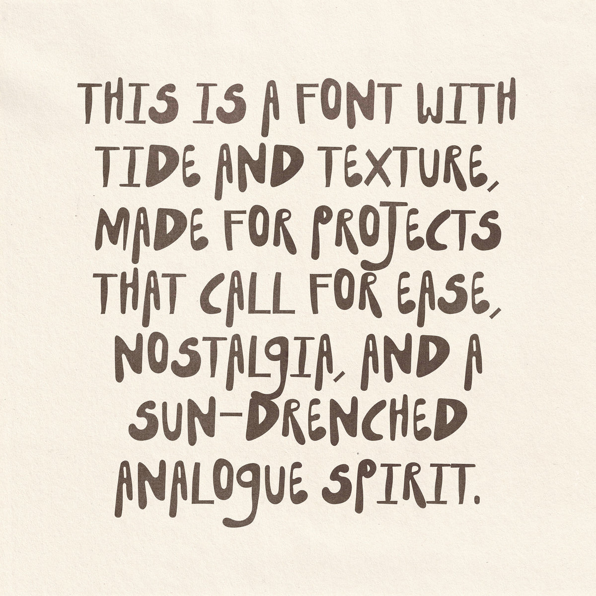 Bungalow Hand Drawn Surf Font Victoria Strukovskaya