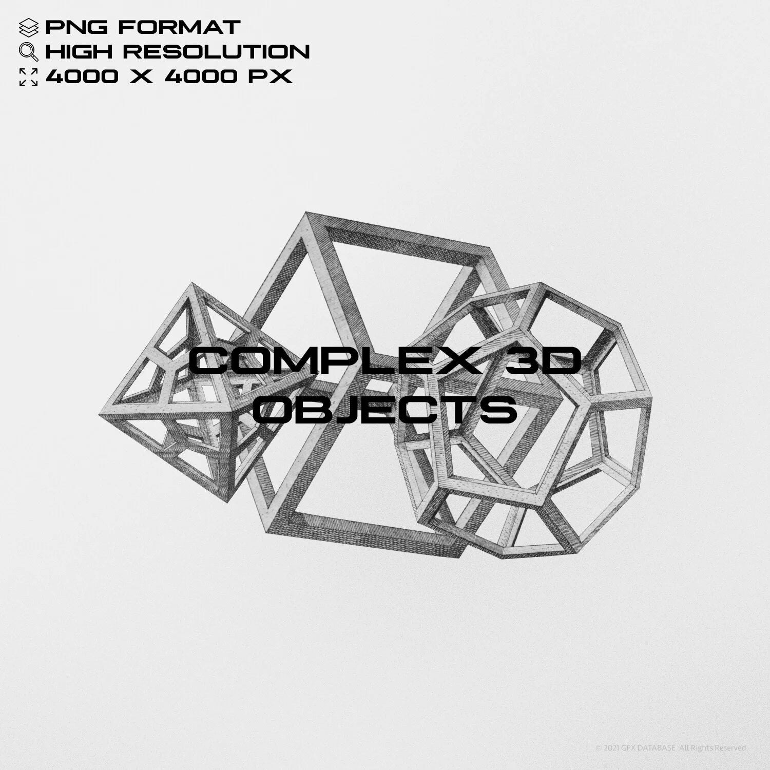 Complex 3D Objects GFX Database