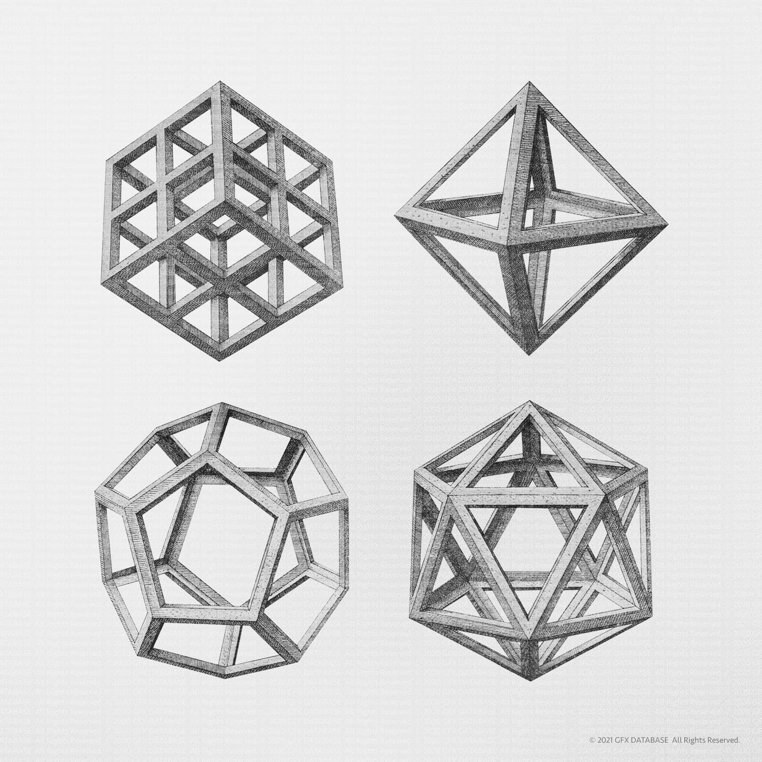 Complex 3D Objects GFX Database