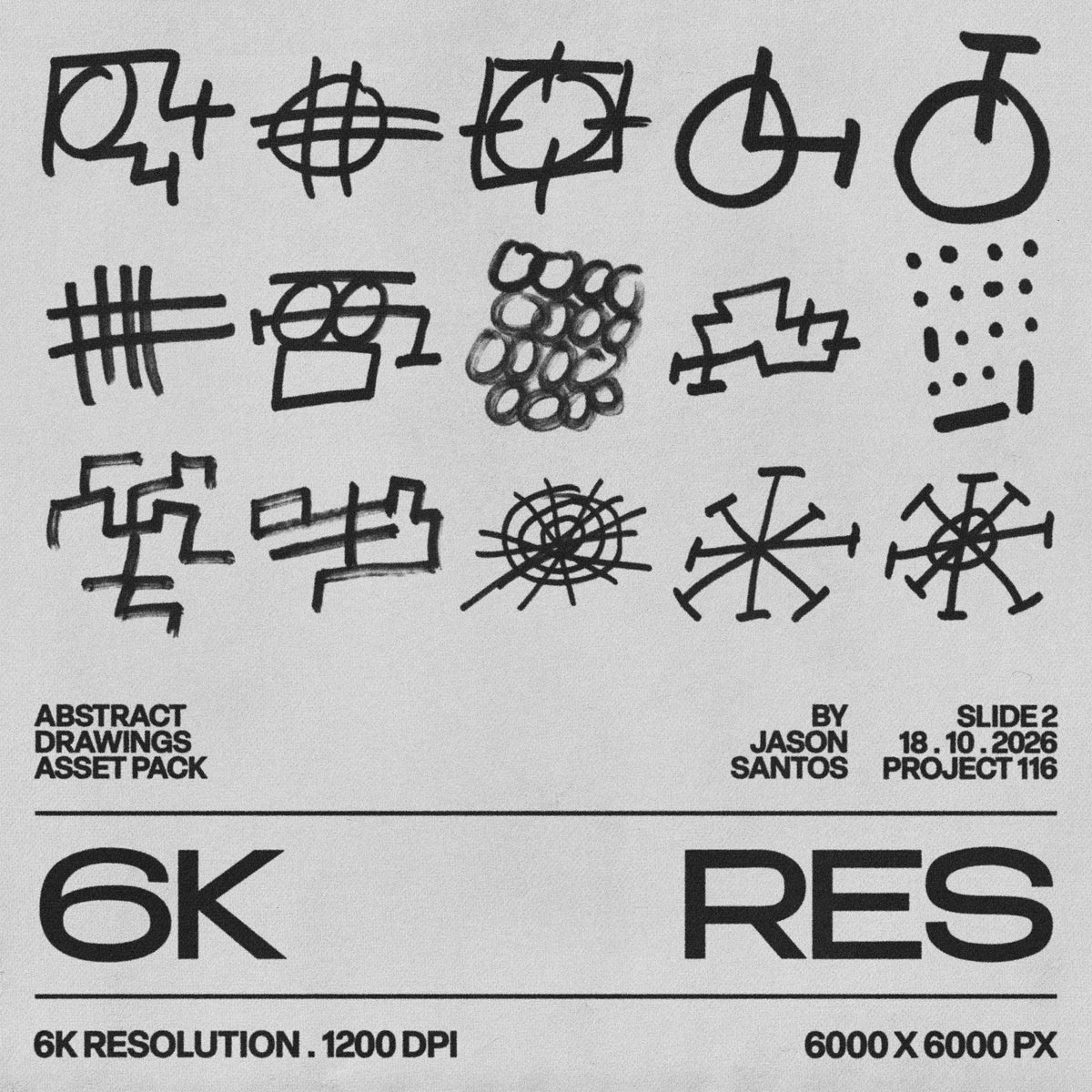 Abstract Drawings Asset Pack Jason Santos