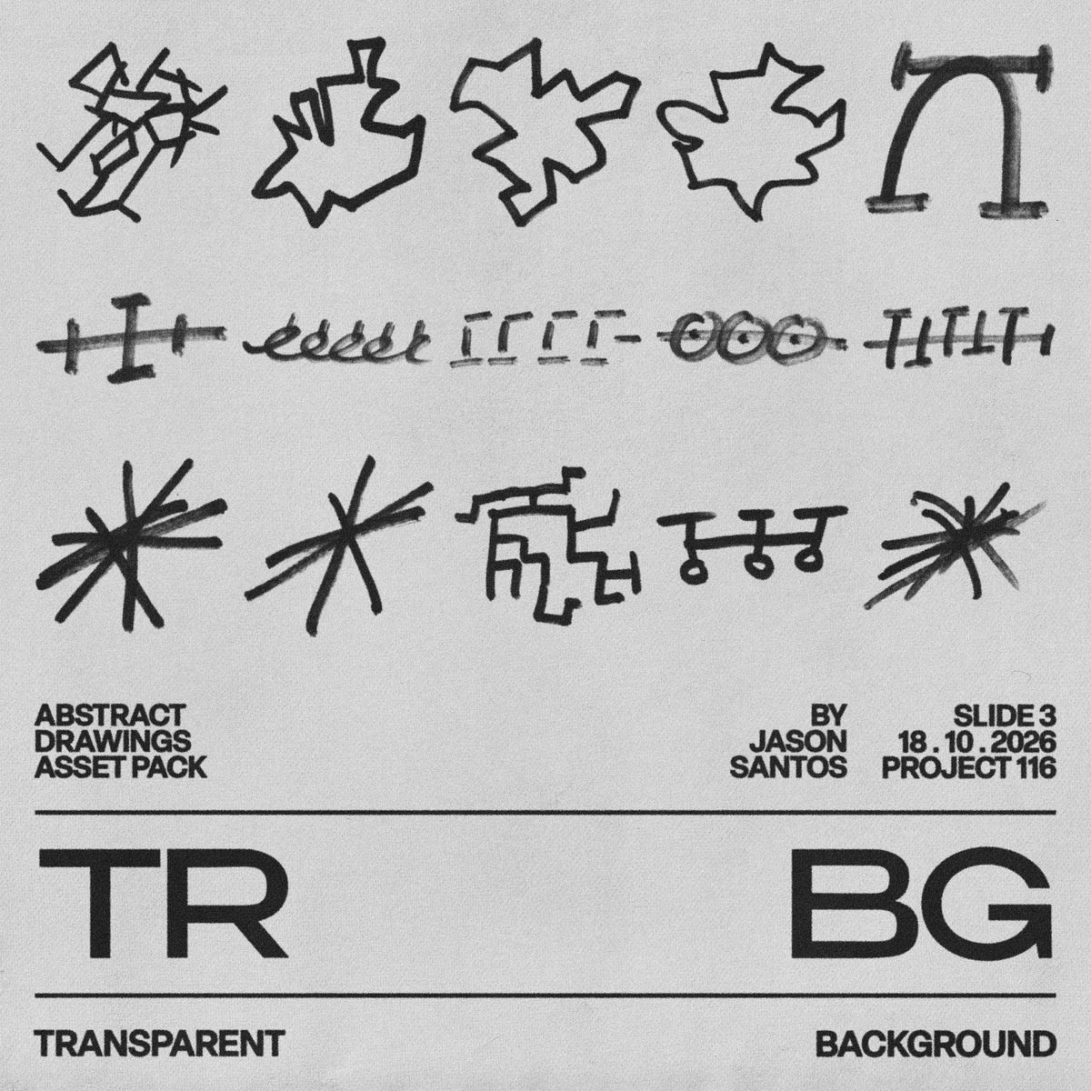 Abstract Drawings Asset Pack Jason Santos