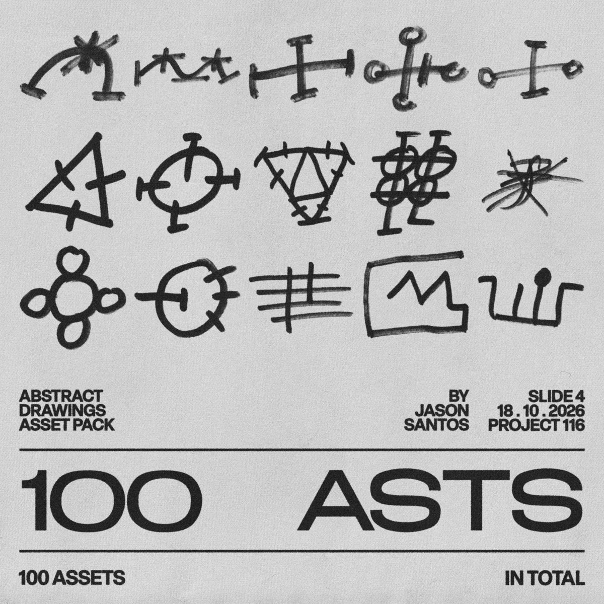 Abstract Drawings Asset Pack Jason Santos