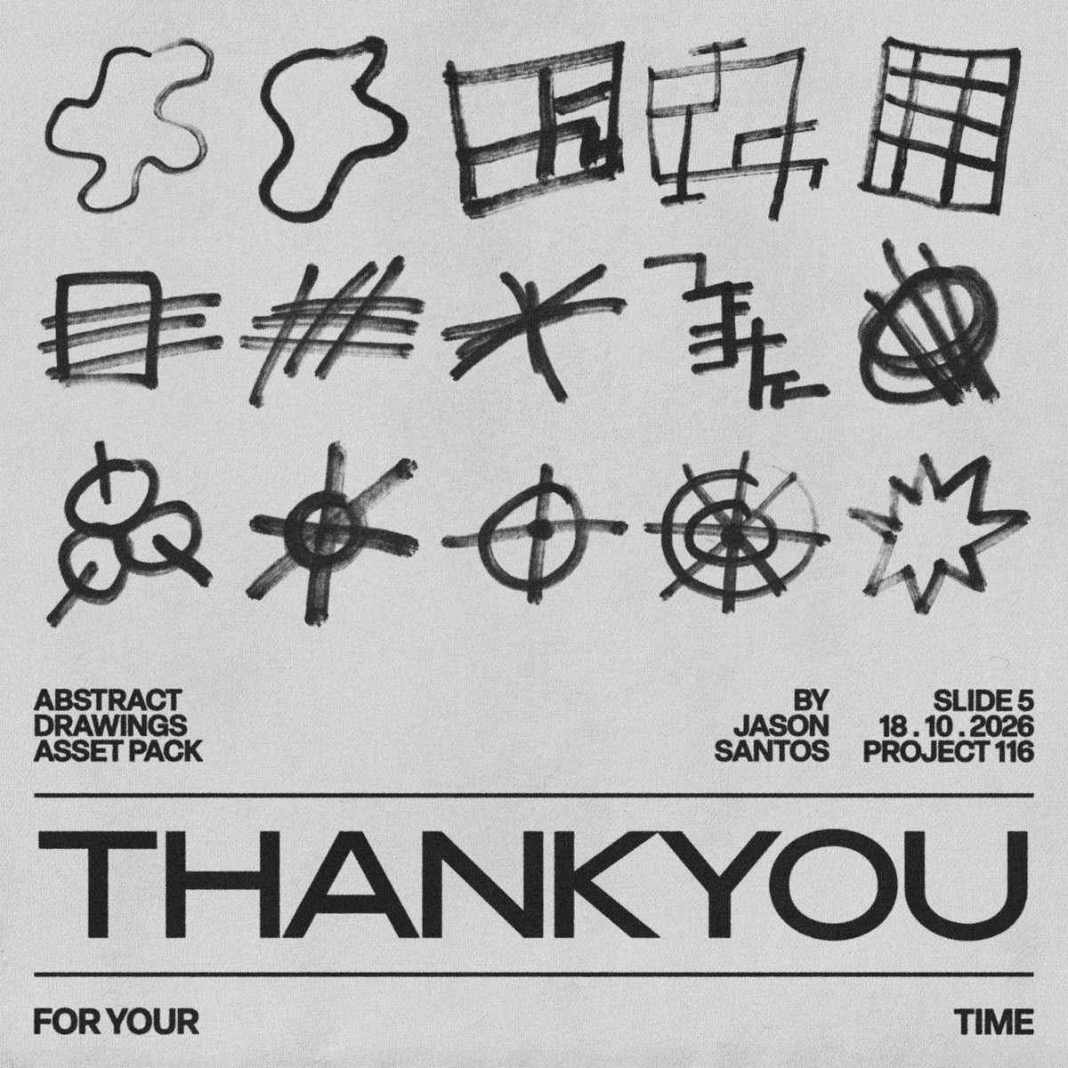 Abstract Drawings Asset Pack Jason Santos