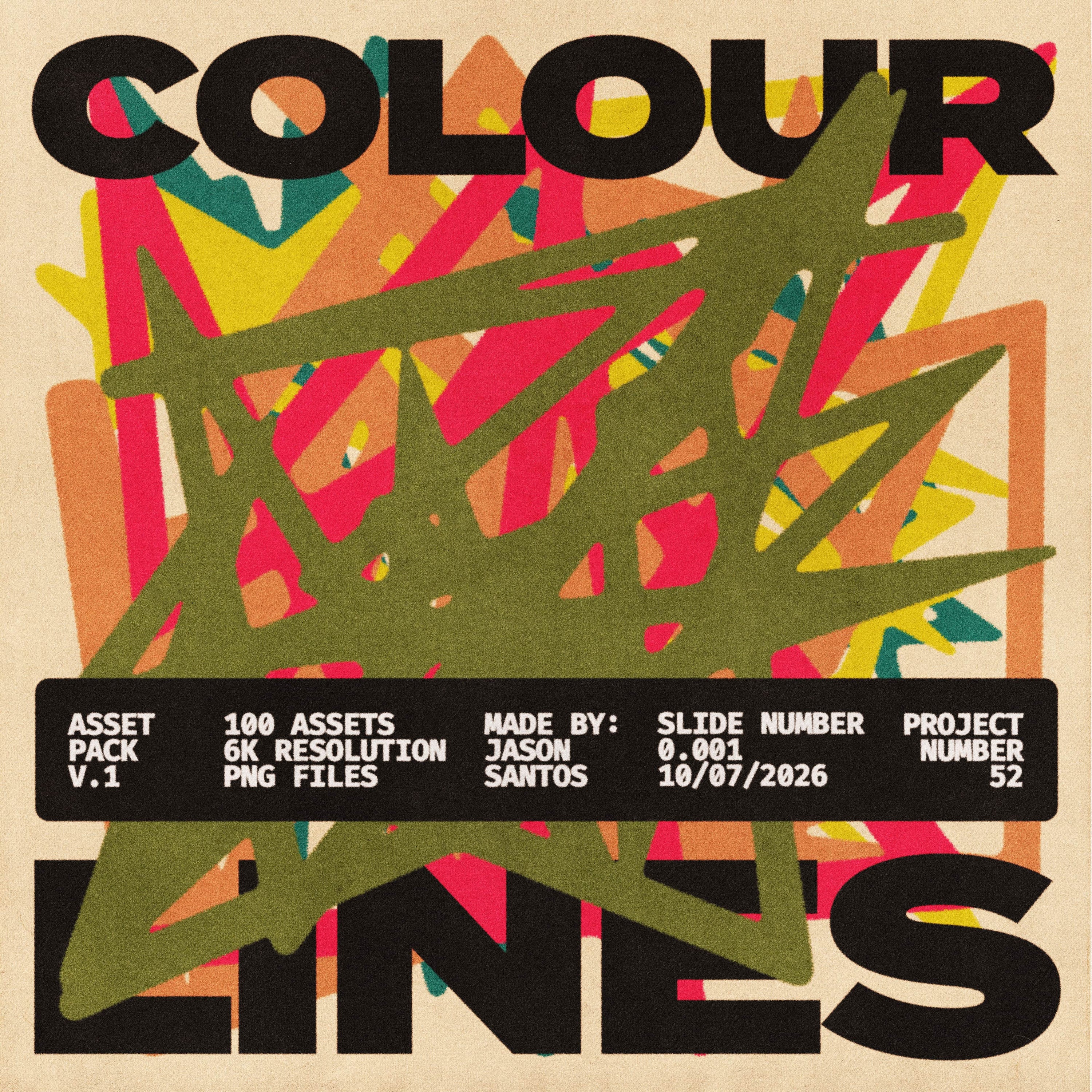 Colour Lines Asset Pack (Vol.1) Jason Santos