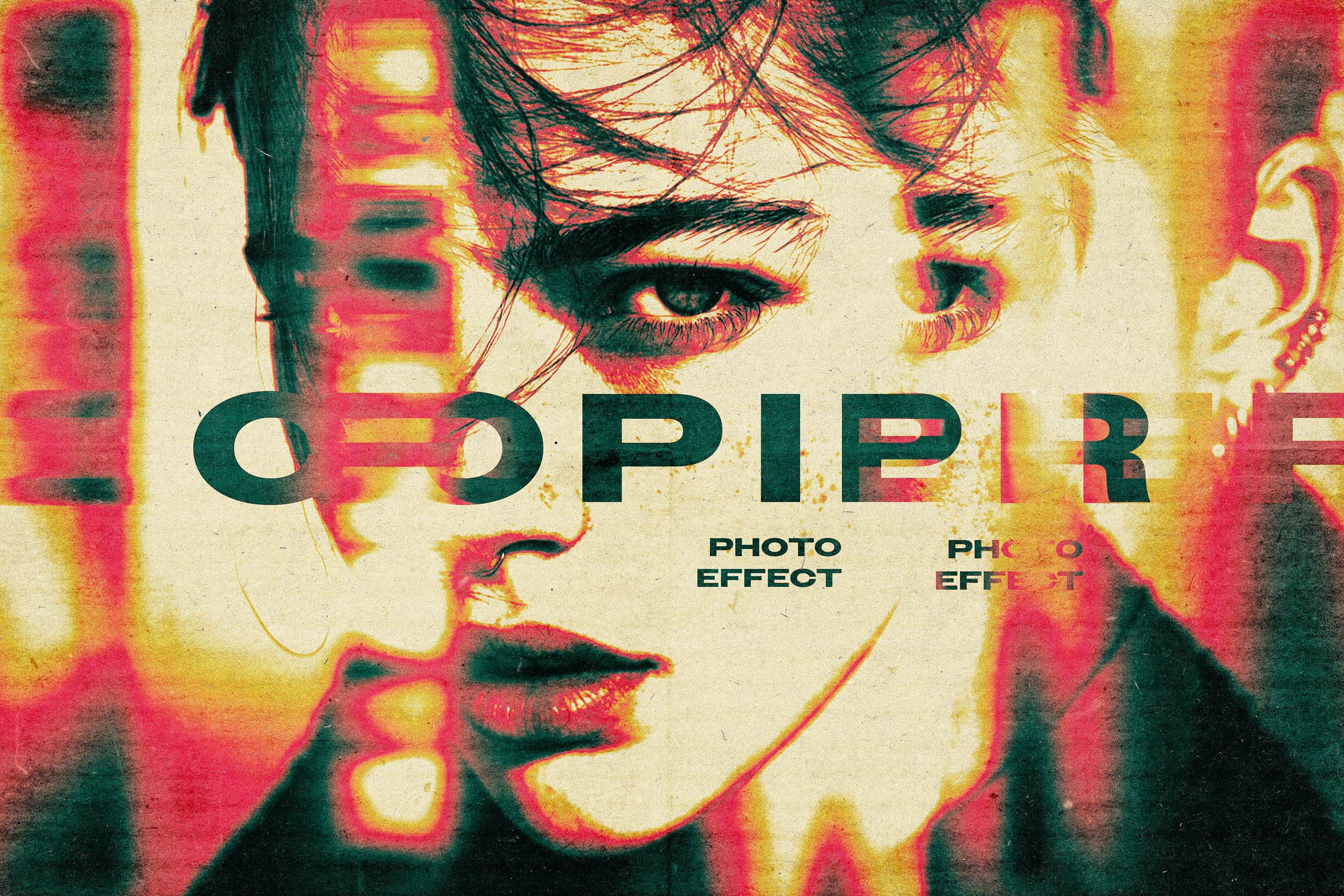 Acid Copier Photo Effect Pixelbuddha