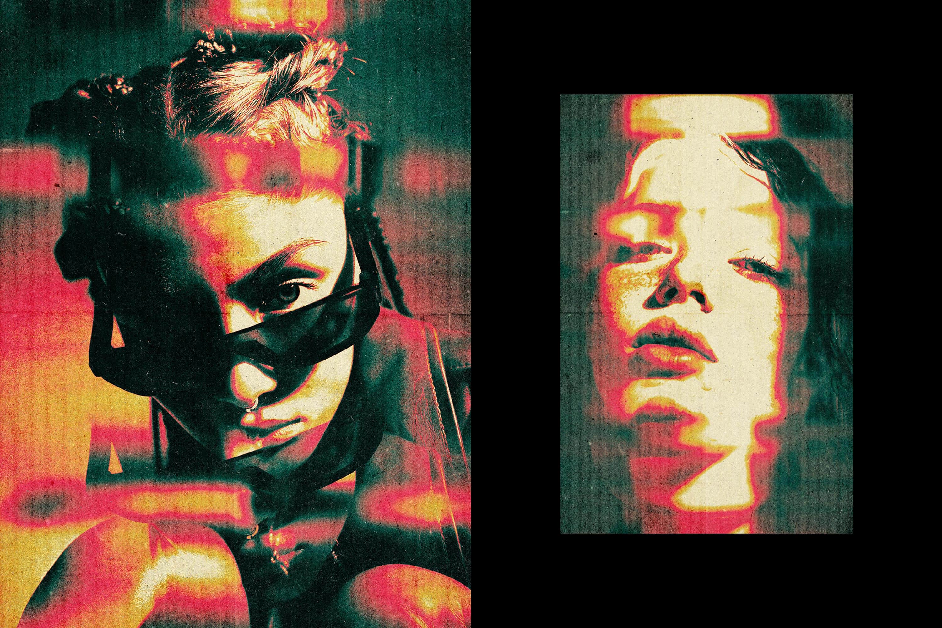 Acid Copier Photo Effect Pixelbuddha