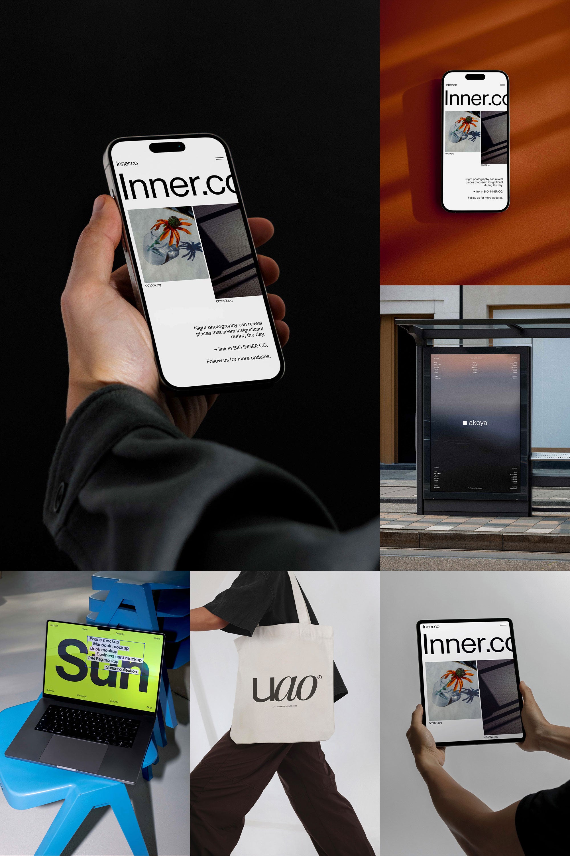 Essential Mockup Bundle Akoya Mockups