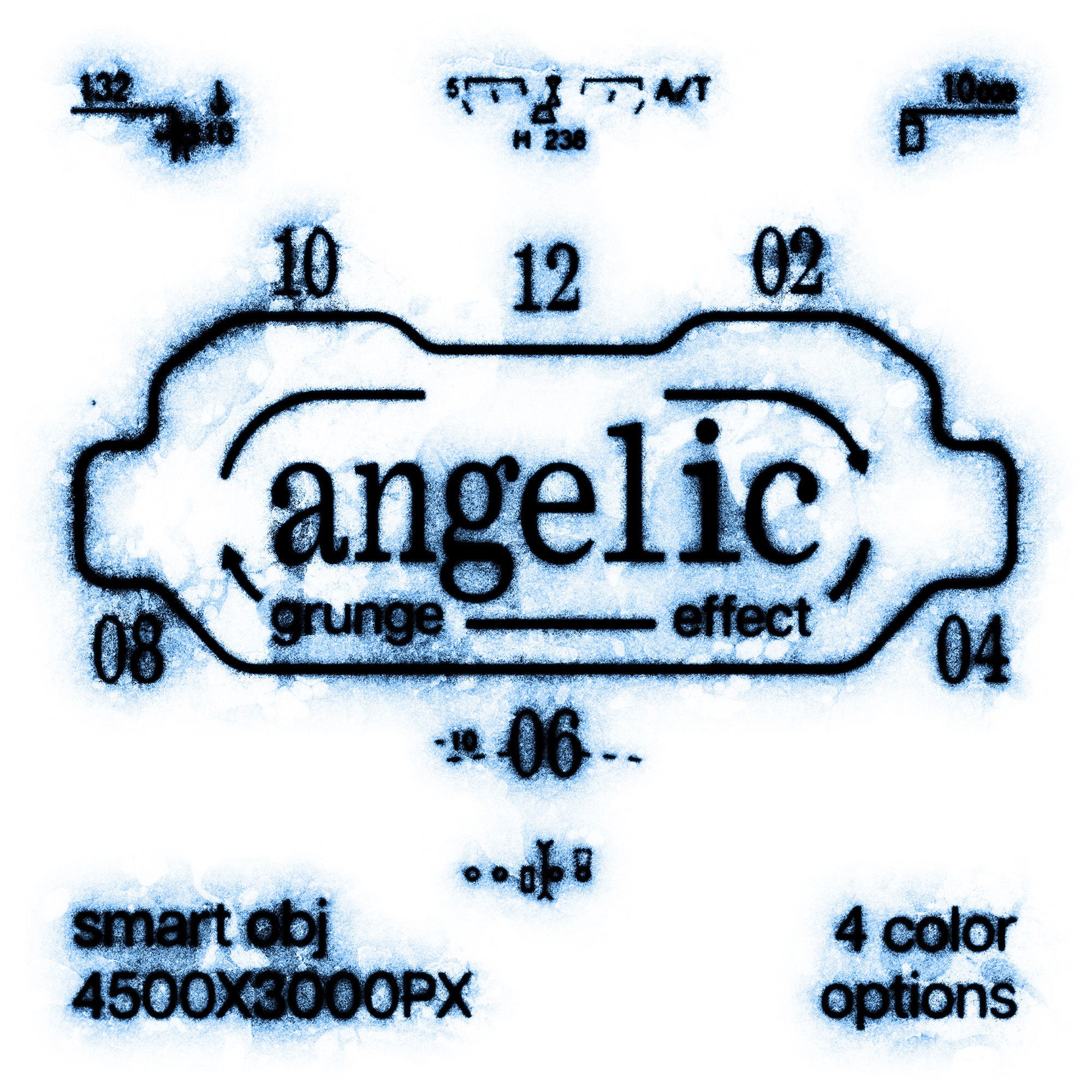 Angelic Grunge Text & Logo Effect Pixelbuddha