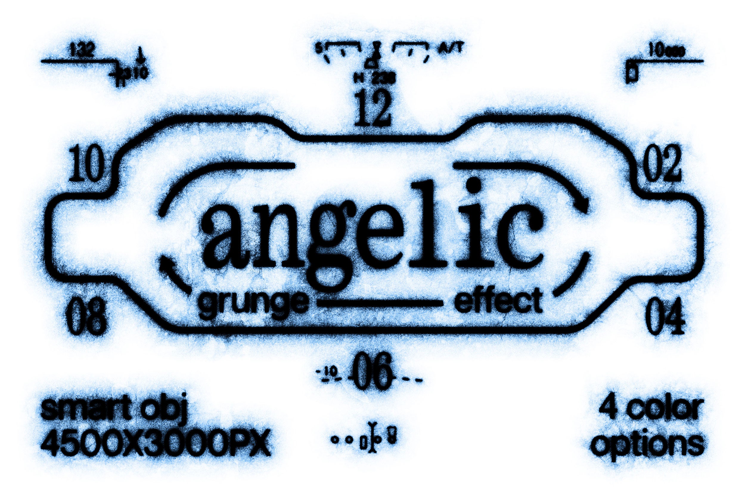 Angelic Grunge Text & Logo Effect Pixelbuddha