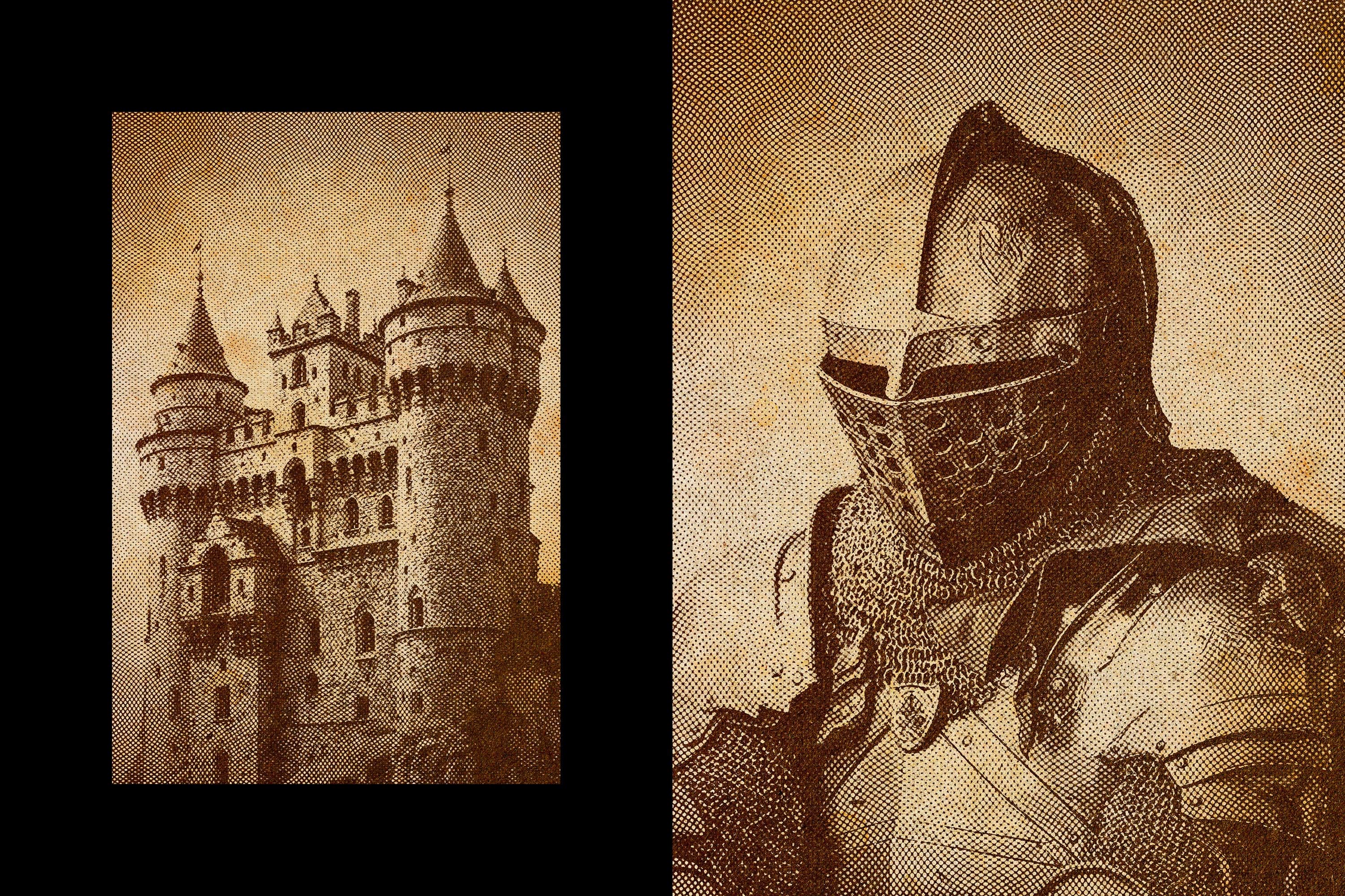 Antique Pattern Photo Effect Pixelbuddha