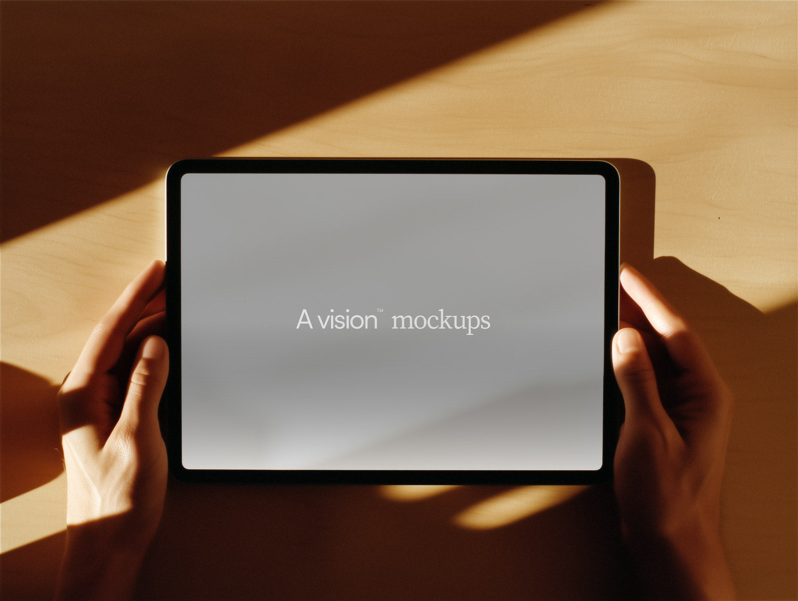 iPad Mockup 02 A vision
