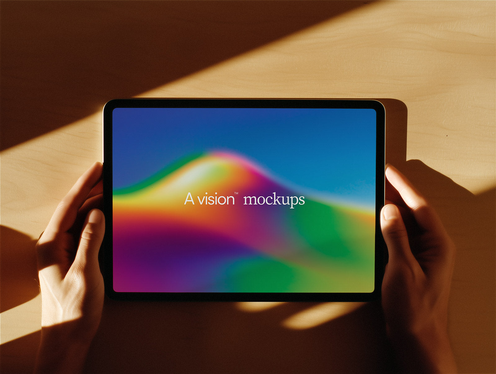 iPad Mockup 02 A vision