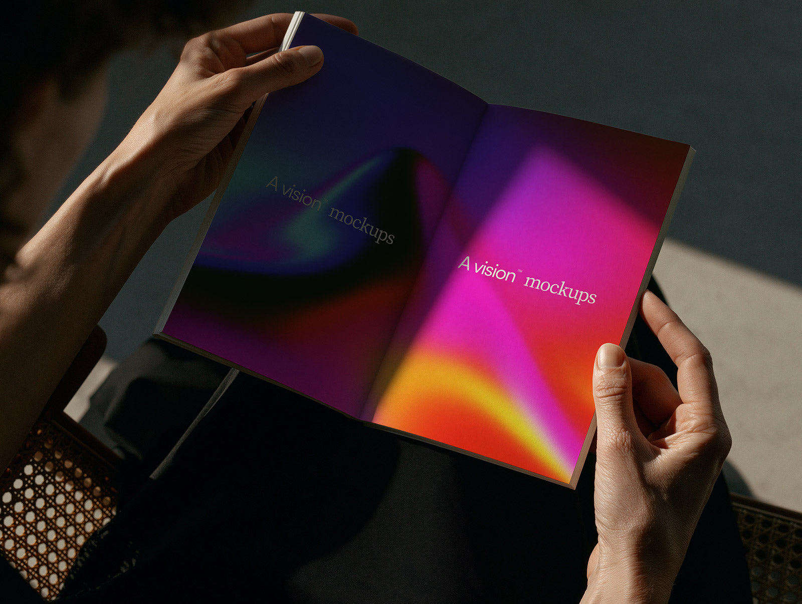 Open Book Mockup 01 A vision