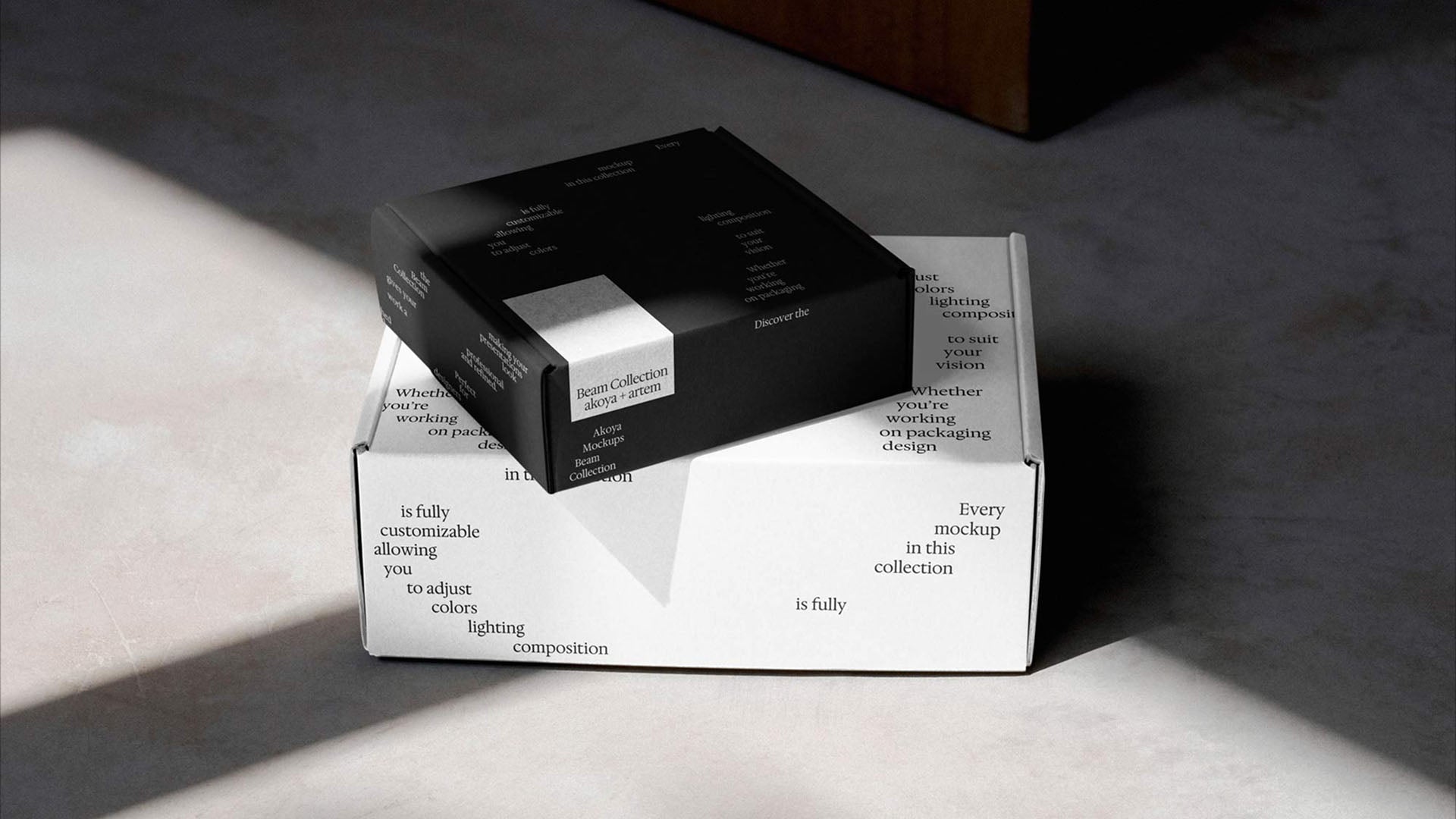 Box Mockup 01 Akoya Mockups