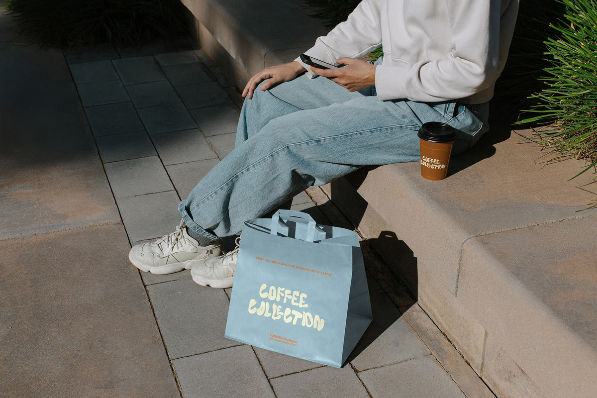 Paper Bag Mockup 03CC Furioso Mockups