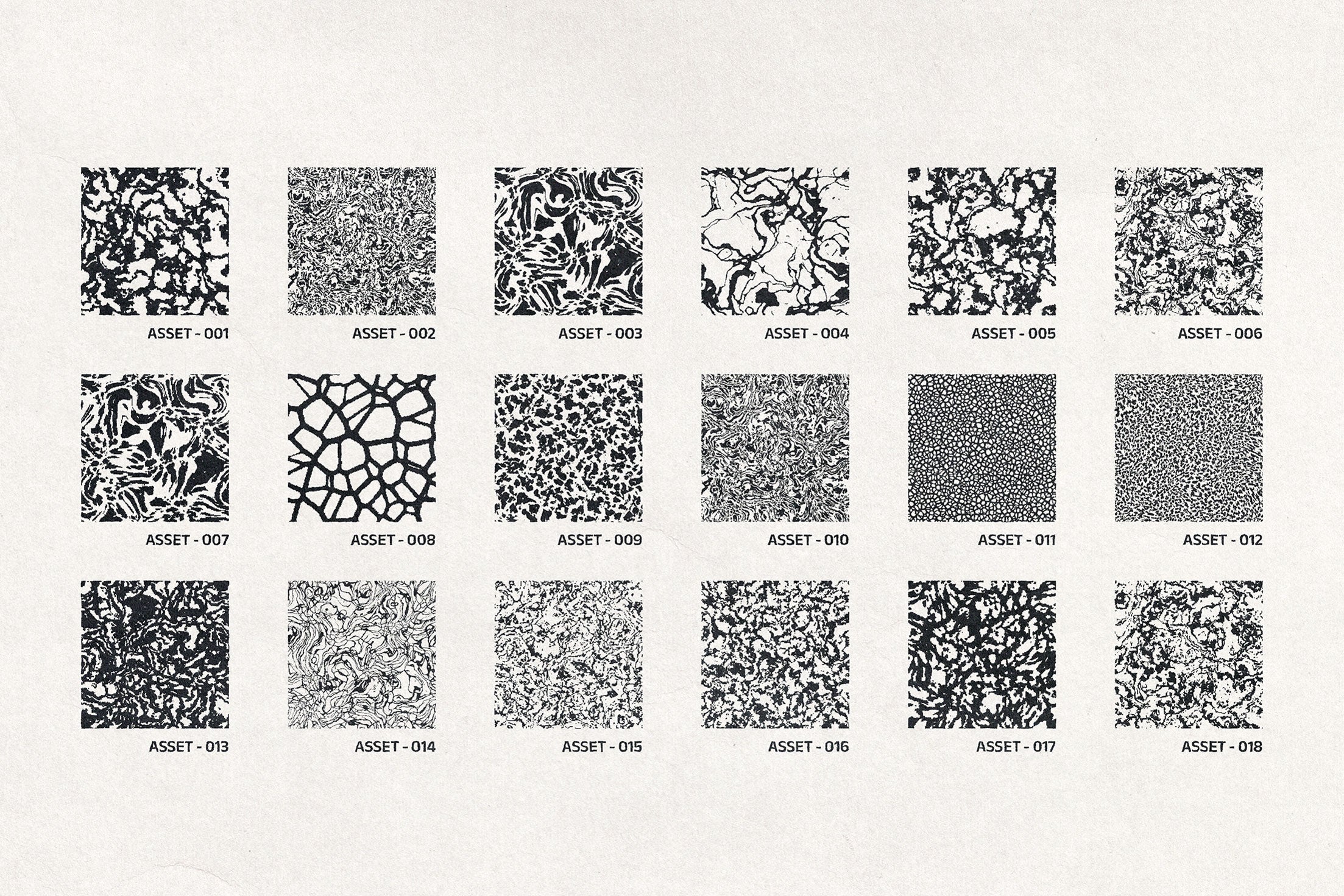 Bio-Map Seamless Patterns Collection Vanzyst