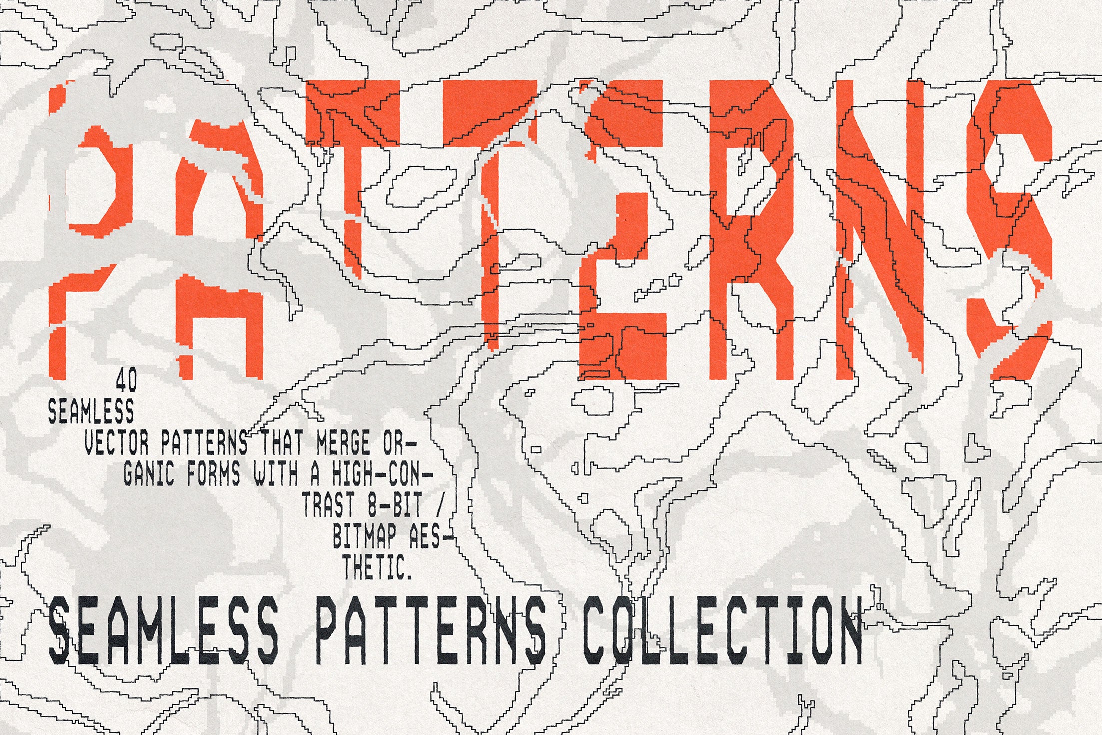 Bio-Map Seamless Patterns Collection Vanzyst