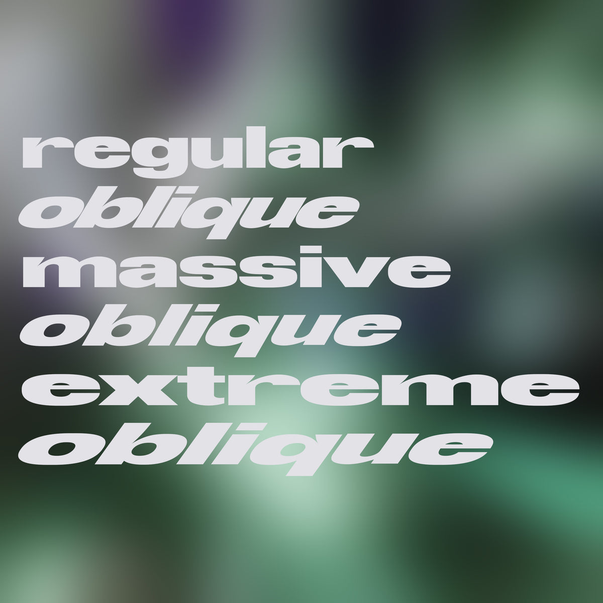 EVO2 Typeface Alex Ortiga