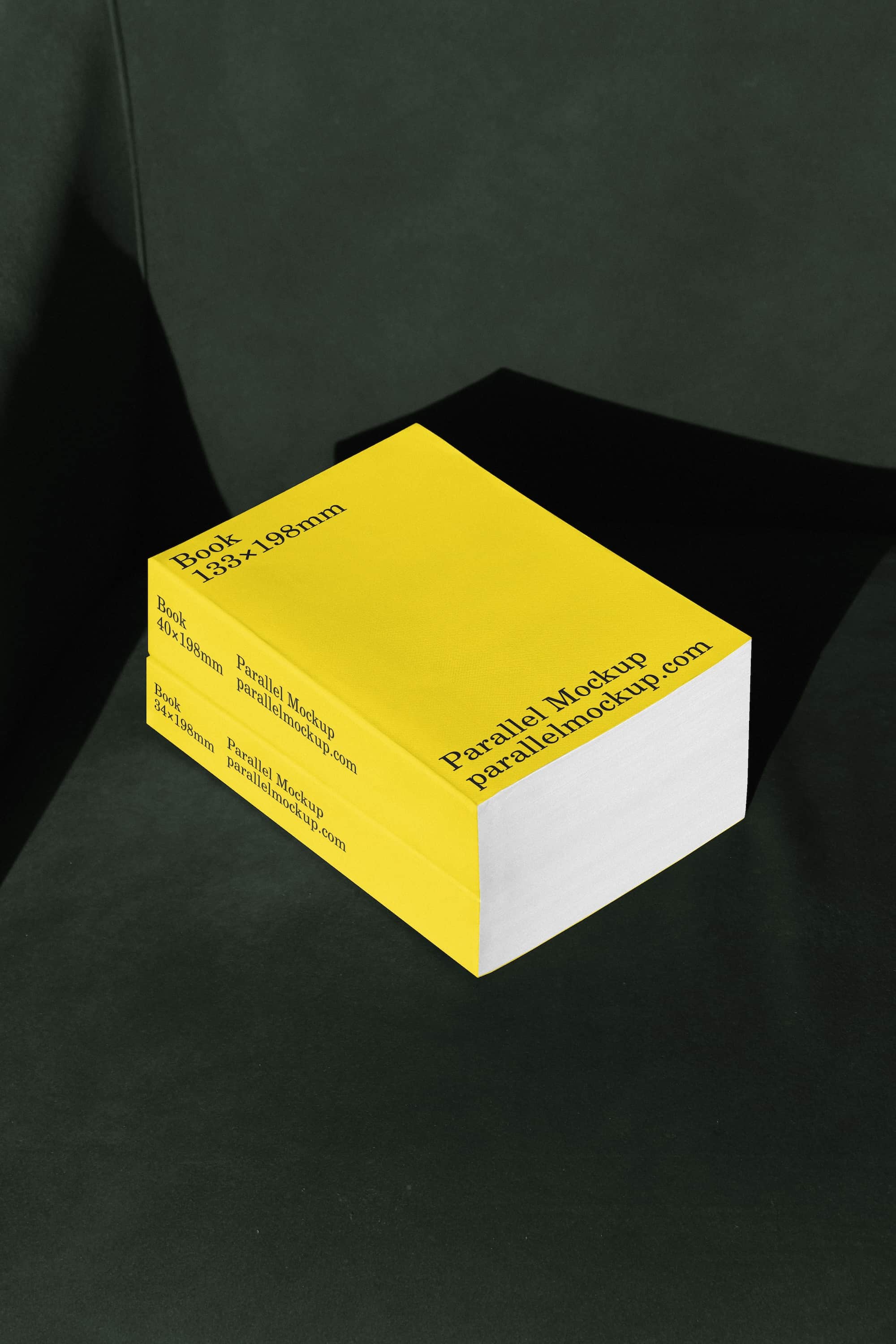 Book Mockup OF-A-22 Parallel Mockup