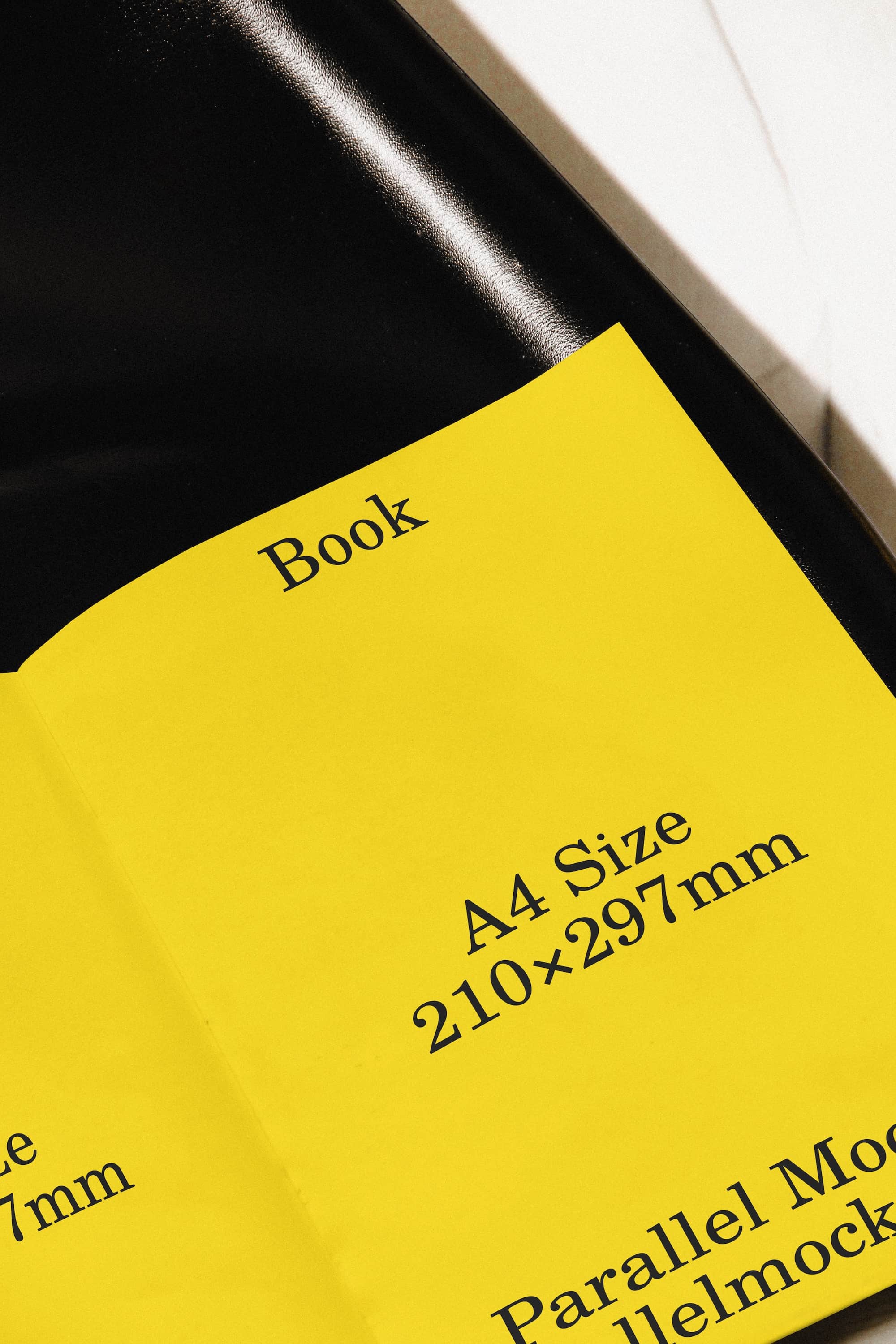 Book Mockup OF-A-27 Parallel Mockup