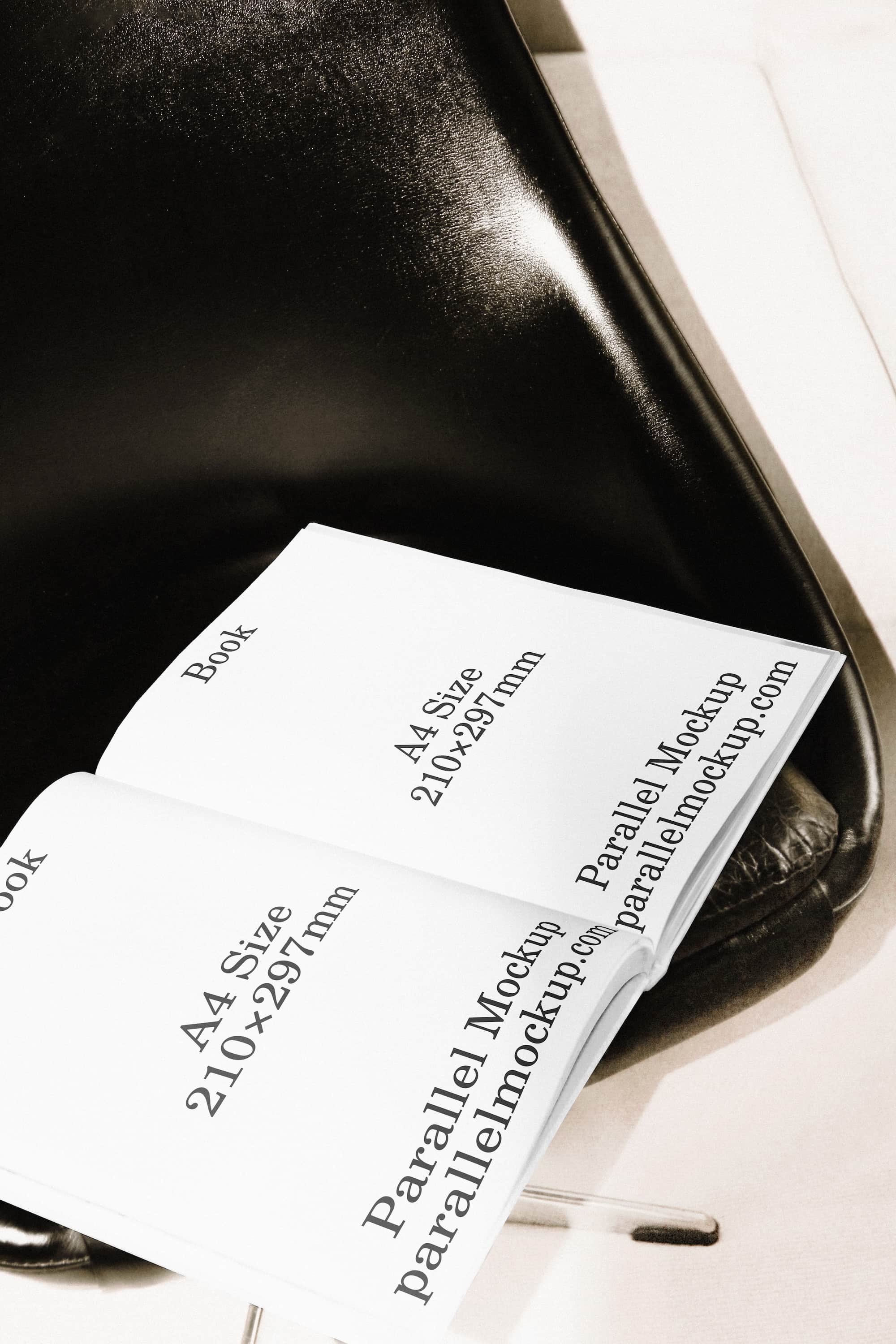 Book Mockup OF-A-30 Parallel Mockup