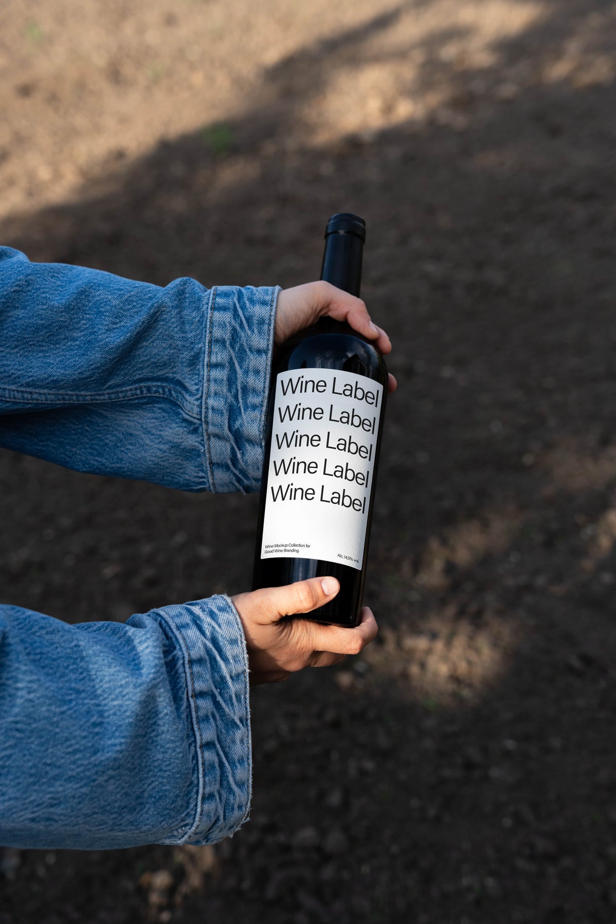 Bottle Mockup WL001 Just Form Mockups